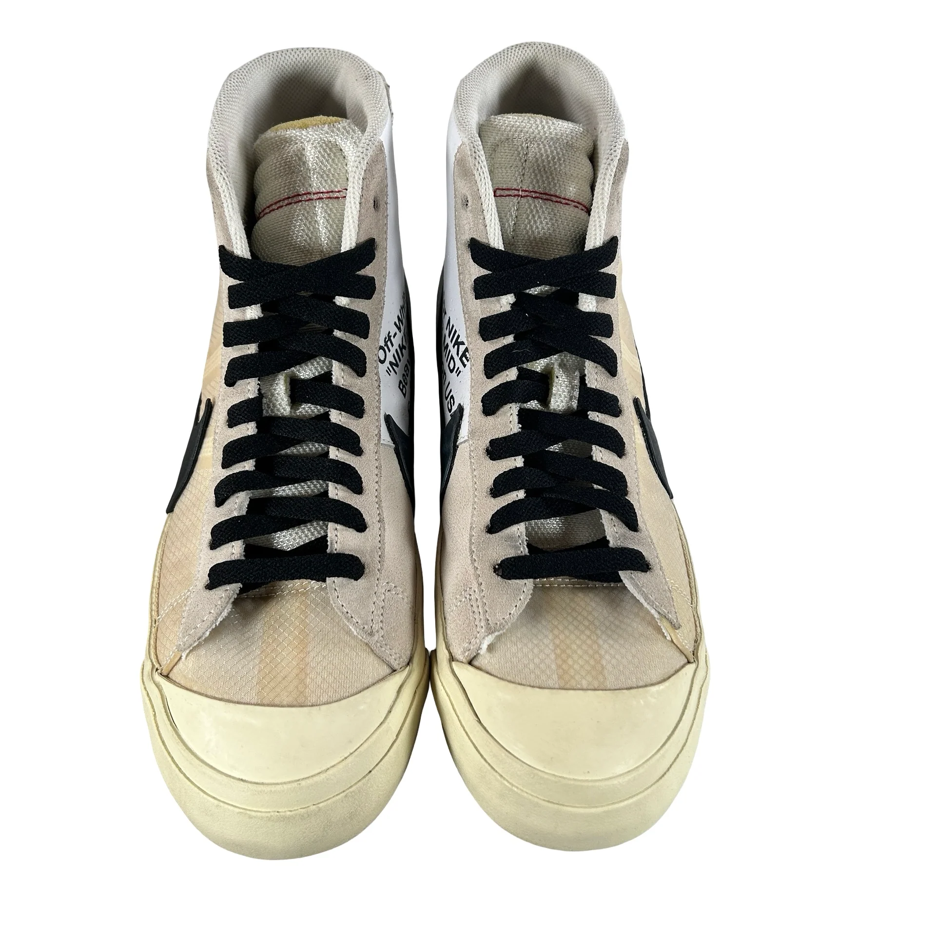 AA3832 100 Nike Blazer Mid Off-White [USED] - 8.5 M (Used2) - Image 2