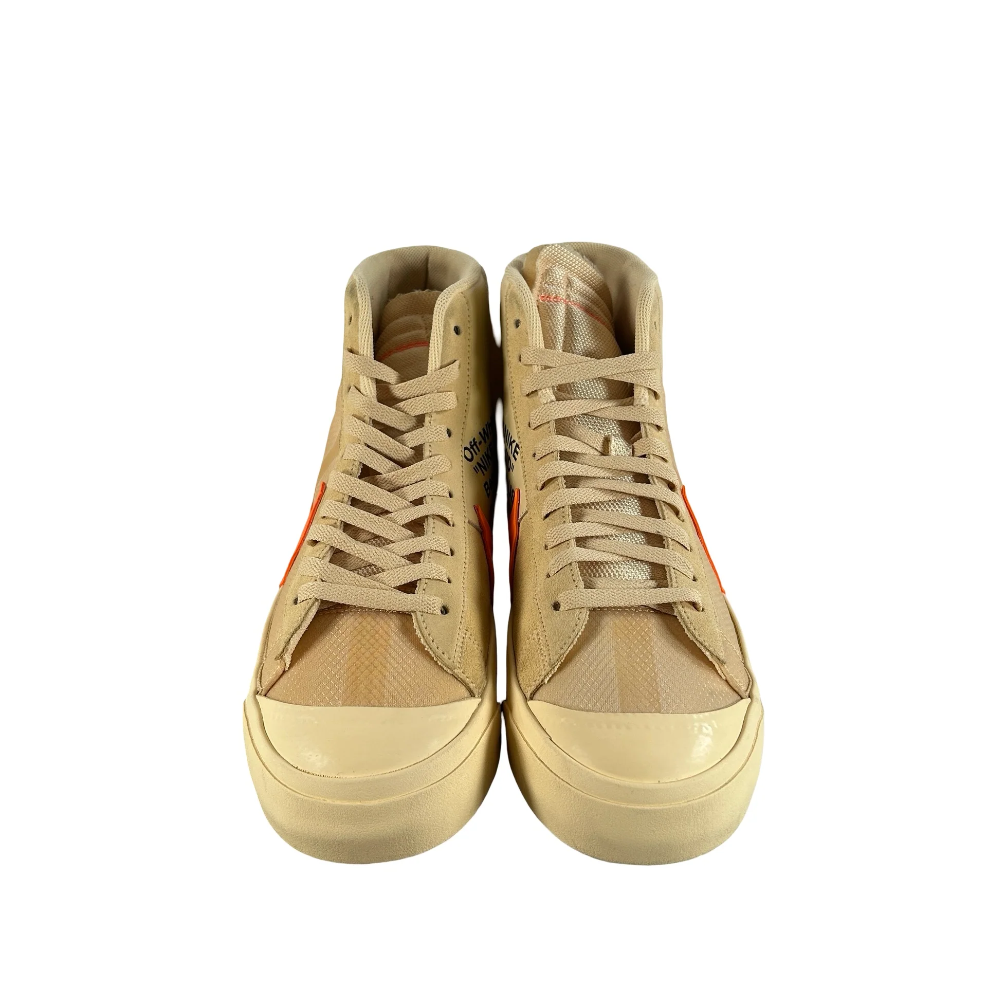 AA3832 700 Nike Blazer Off-White Orange [USED] - 13 M (Used) - Image 2