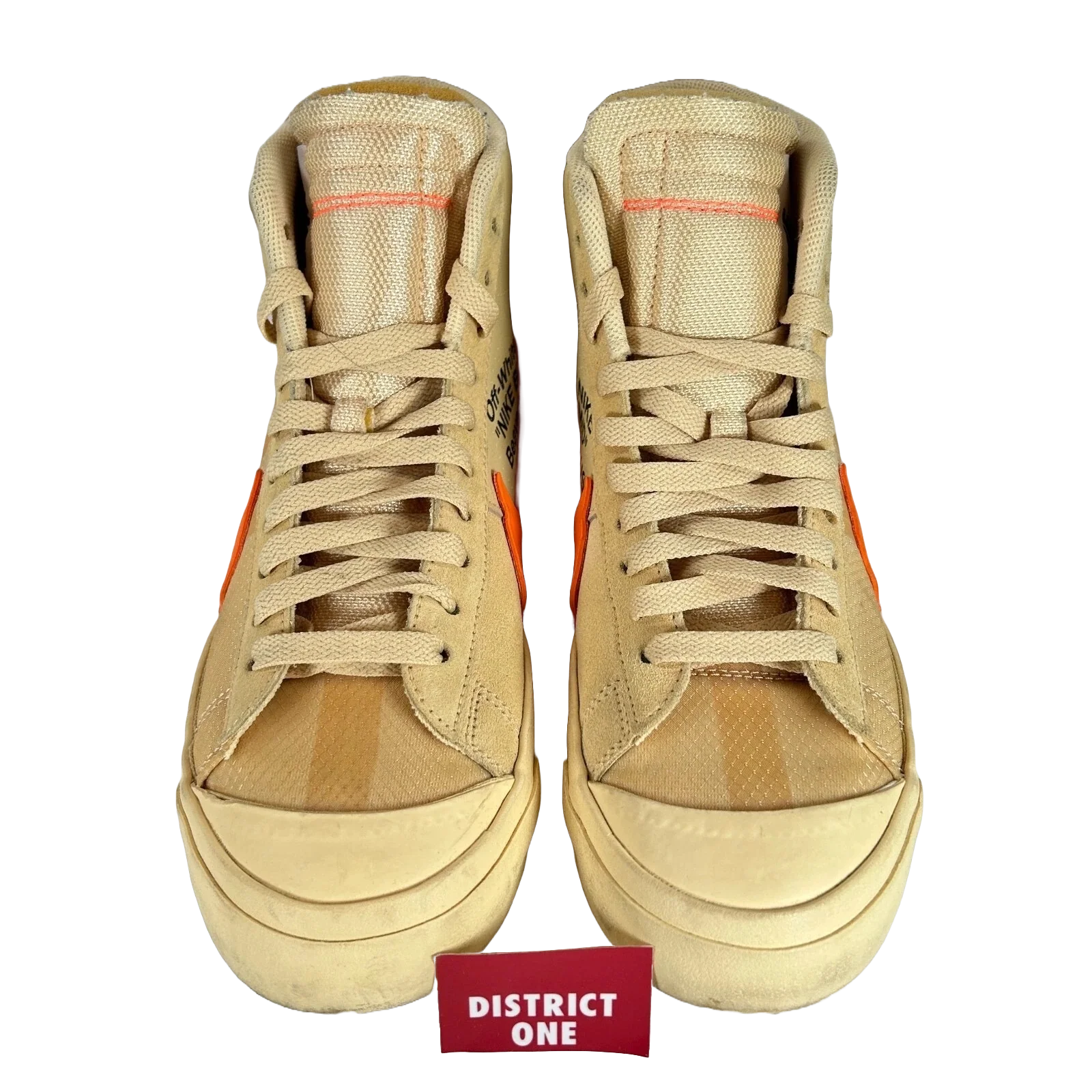 AA3832 700 Nike Blazer Off-White Orange [USED] - 7.5 M (Used) - Image 2