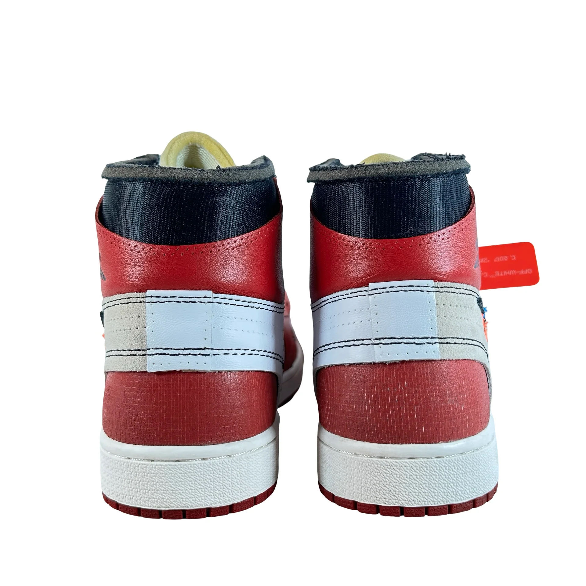AA3834 101 Jordan 1 Retro High Off-White Chicago [USED] - 9.5 M (Used) (No Box) - Image 3