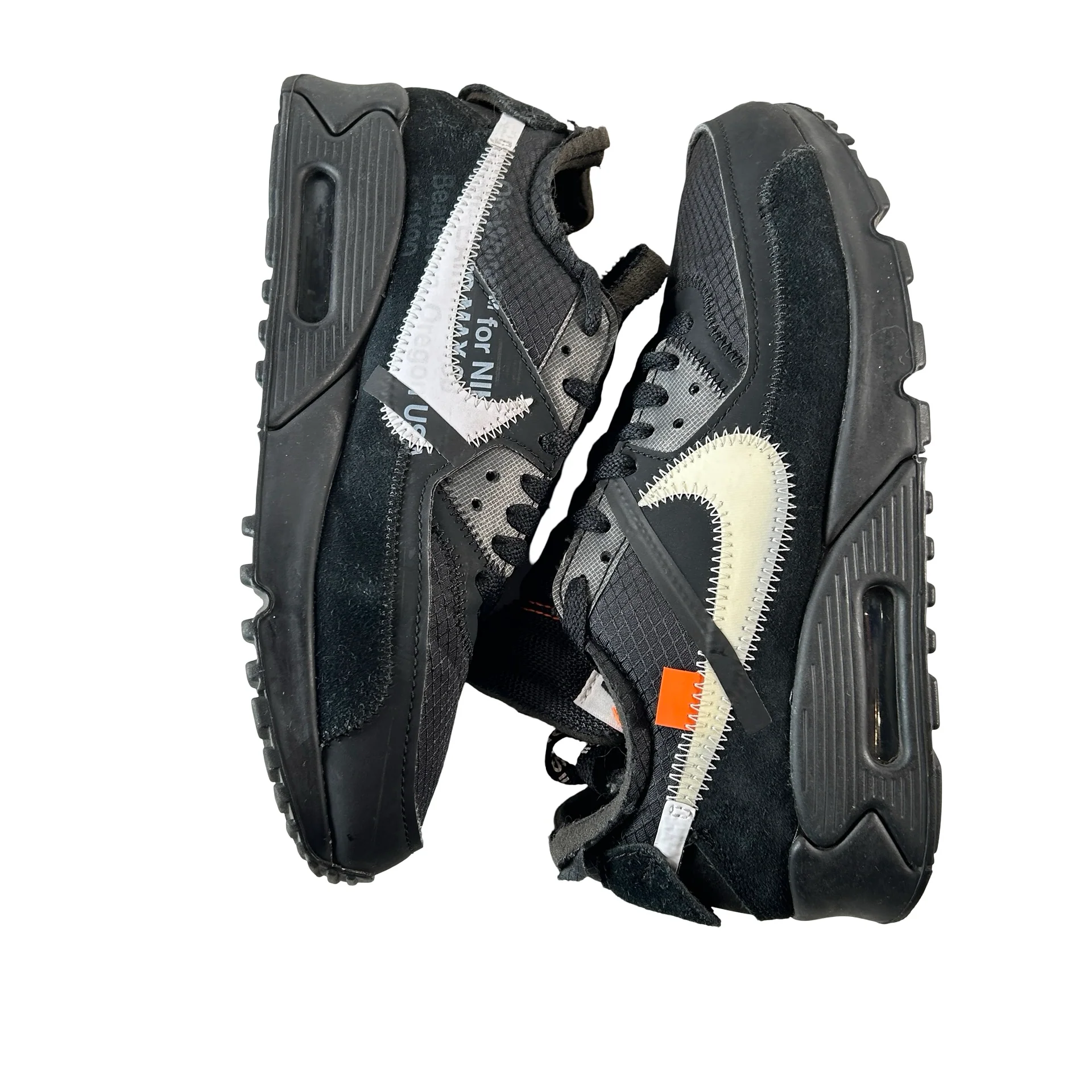 AA7293 001 Air Max 90 Off-White Black [USED] - 6 M (Used) - Image 4
