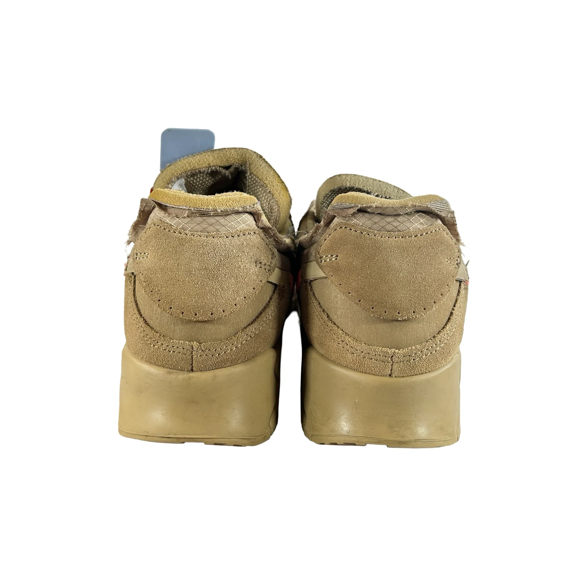 AA7293 200 Nike Air Max 90 Off-White Desert Ore [USED] - 10 M (Used2) - Image 3