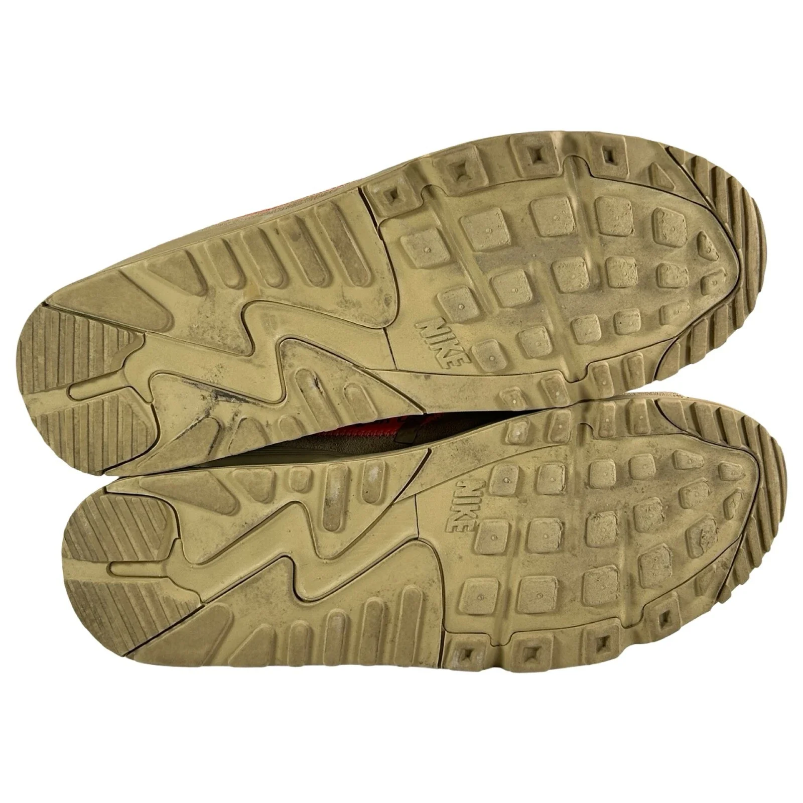 AA7293 200 Nike Air Max 90 Off-White Desert Ore [USED] - 8 M (Used) (Missing Extra Laces) - Image 6