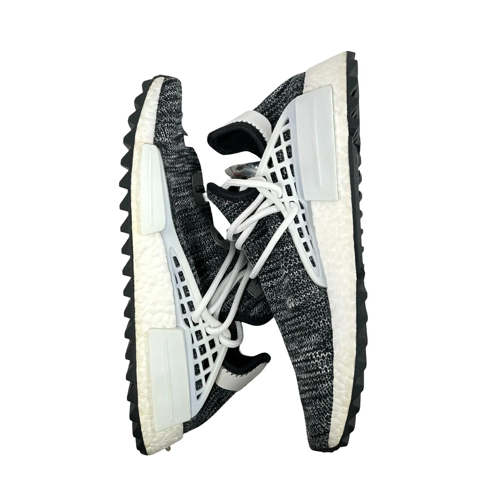 AC7359 adidas Human Race NMD Pharrell Oreo - 9 M (Midsoles Yellowing) (Replace Box) - Image 4