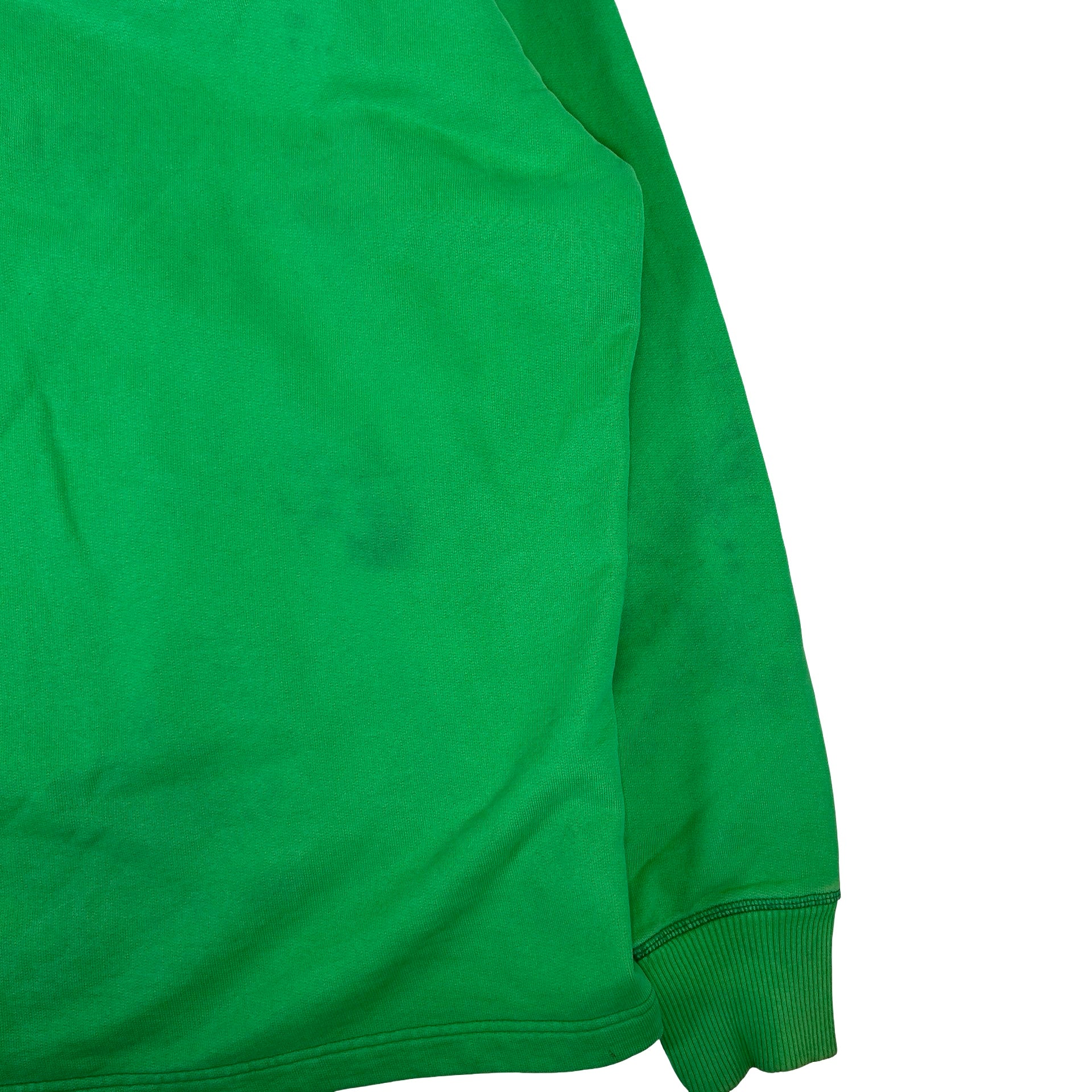 Acne Studios Logo Print Sweatshirt Bright Green [USED] - L (Used) - Image 4