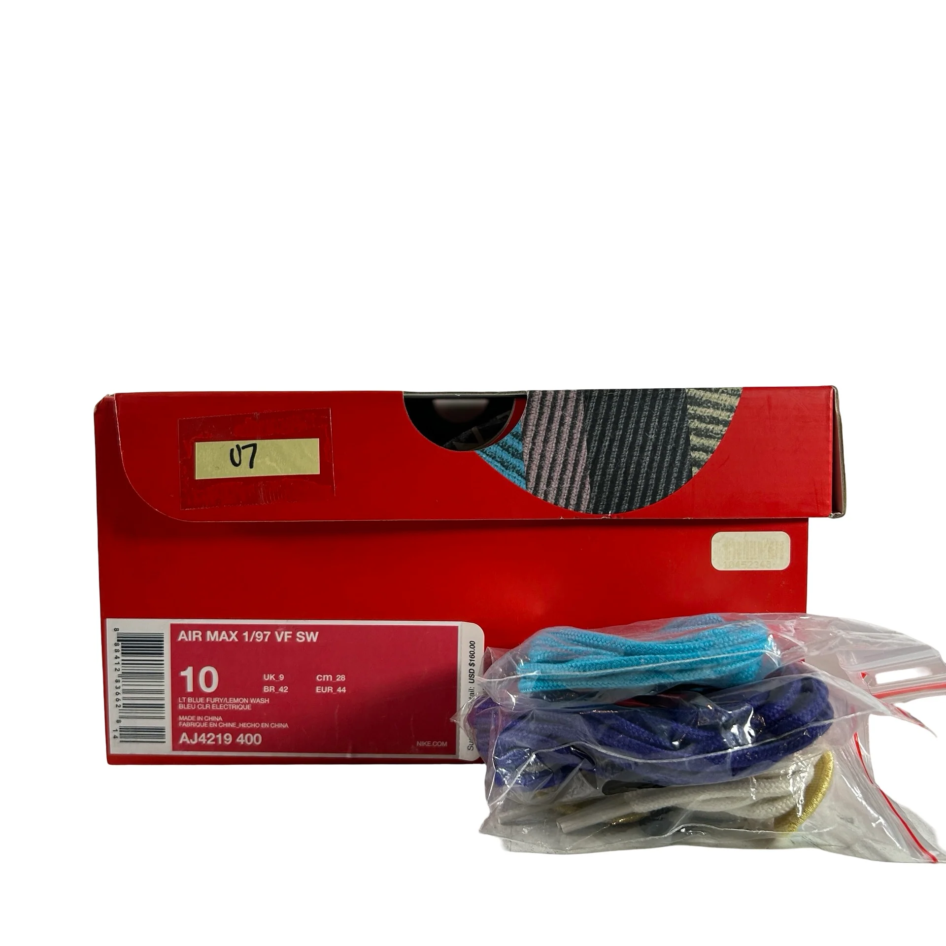 AJ4219 400 Nike Air Max 1/97 Sean Wotherspoon [USED] - 10 M (Used7) - Image 7