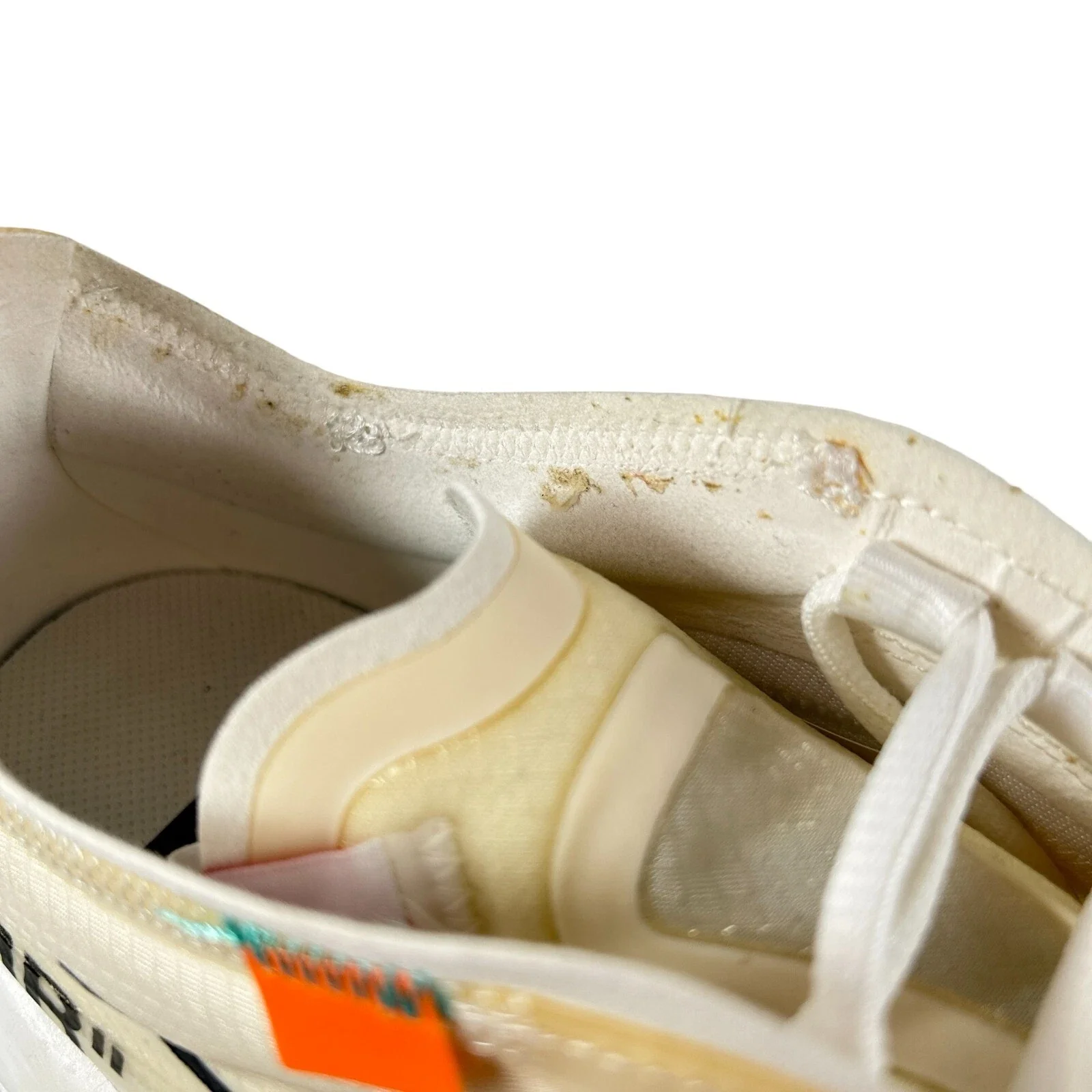 AJ4585 100 Nike Air Max 97 Off-White - 8.5 M (Yellowing) (Replace Box) - Image 6