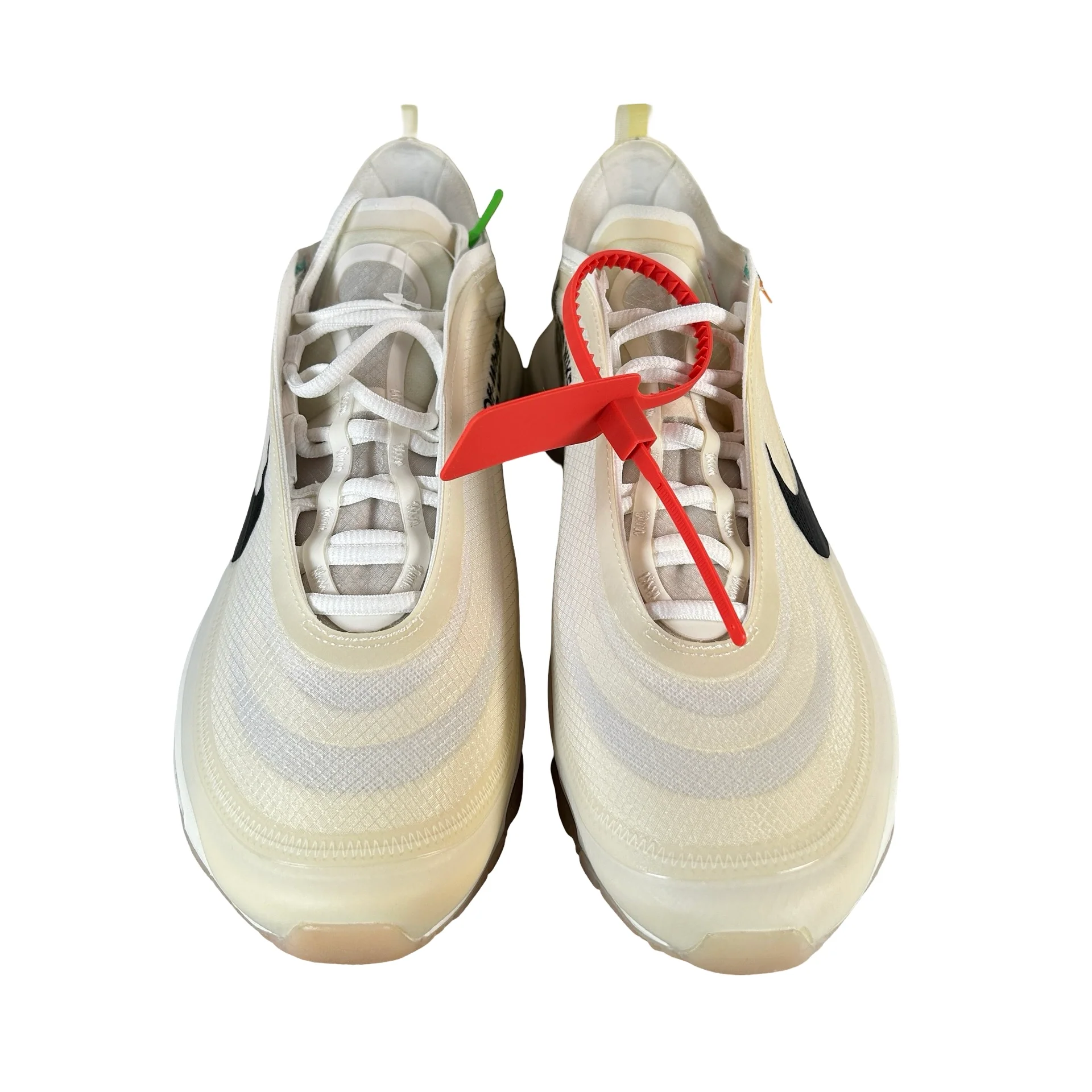 AJ4585 100 Nike Air Max 97 Off-White - 10.5 M (Yellowing) - Image 2