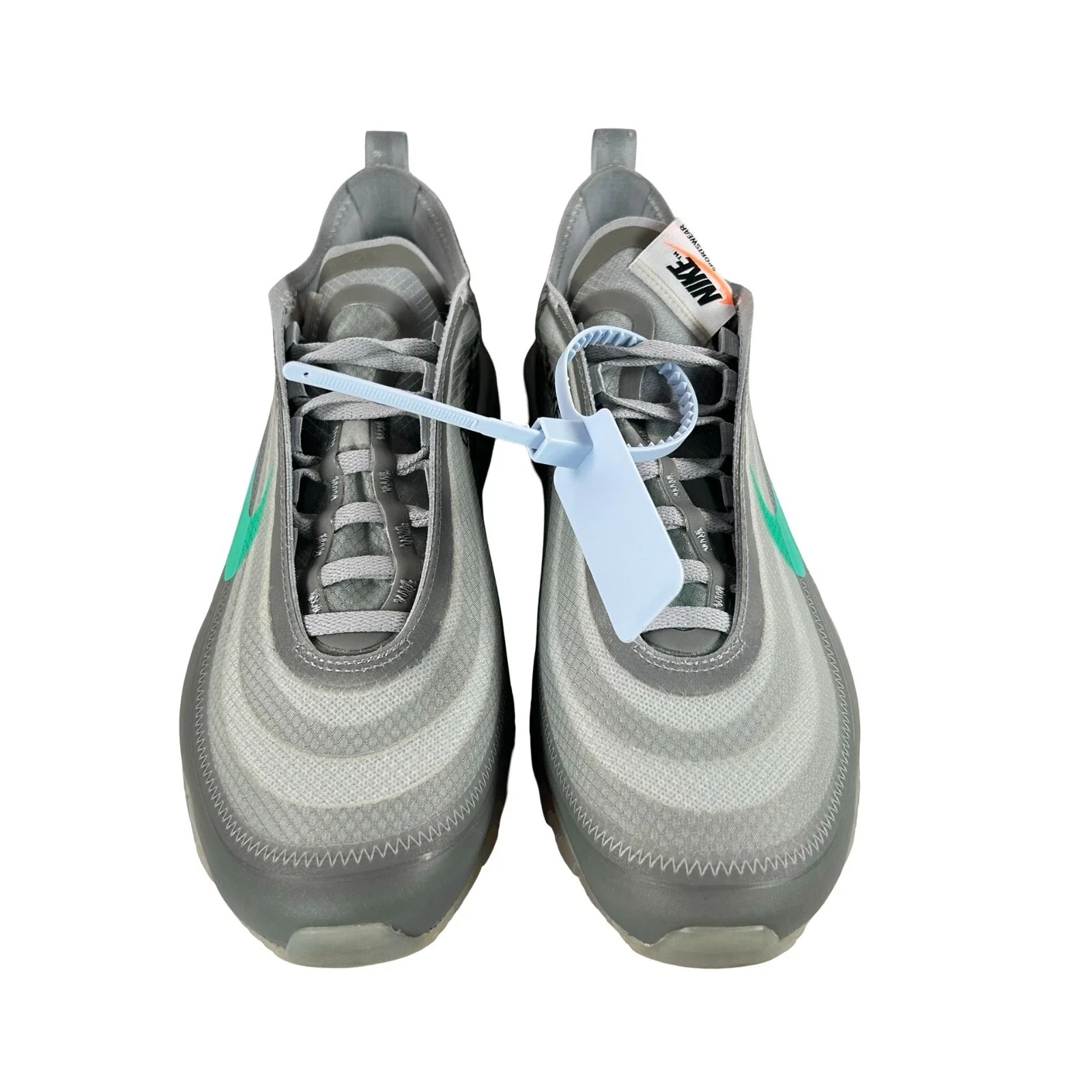 AJ4585 101 Nike Air Max 97 Off-White Menta - 8.5 M (Discoloration) (Replace Box) - Image 2