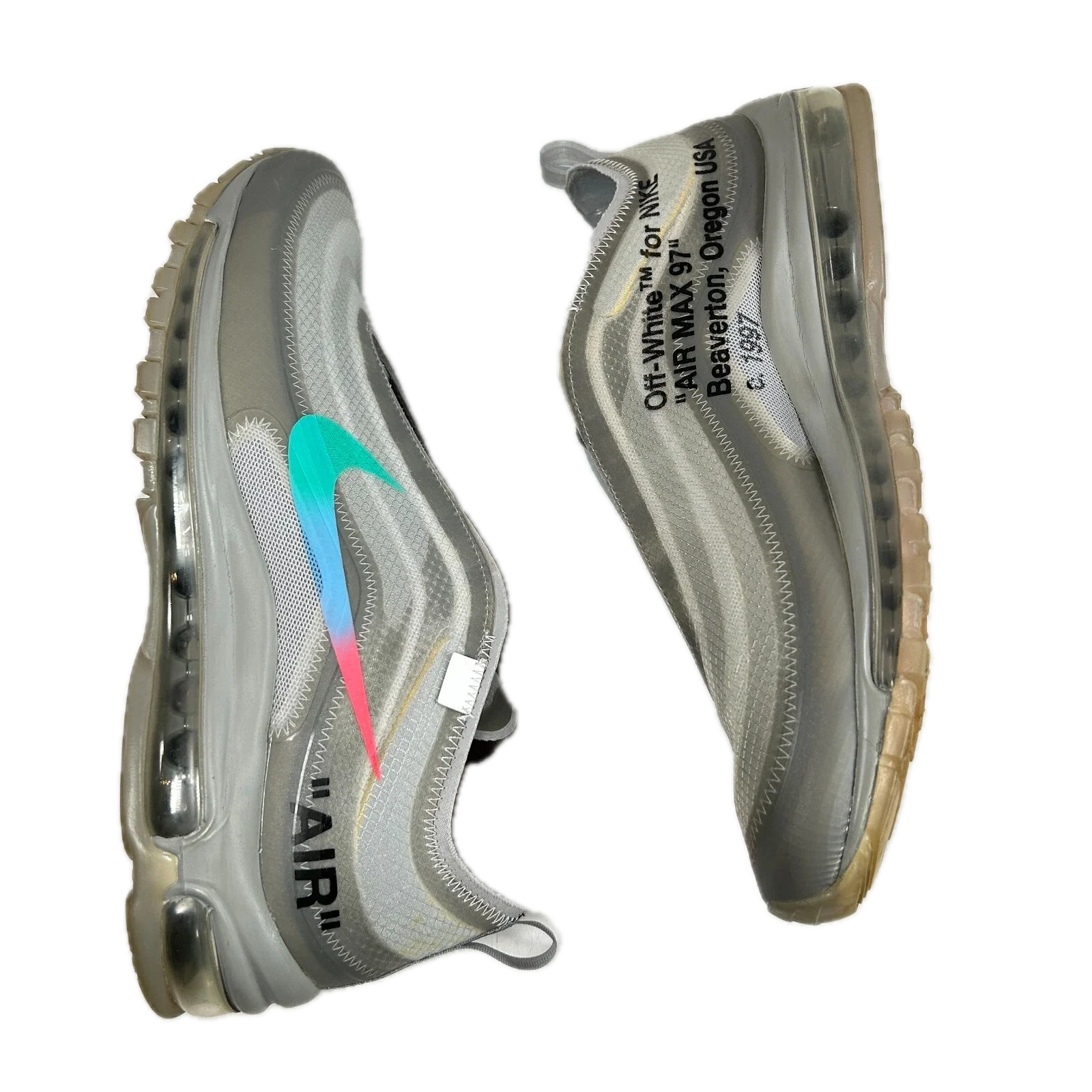 AJ4585 101 Nike Air Max 97 Off-White Menta [USED] - 10 M (Used) - Image 4