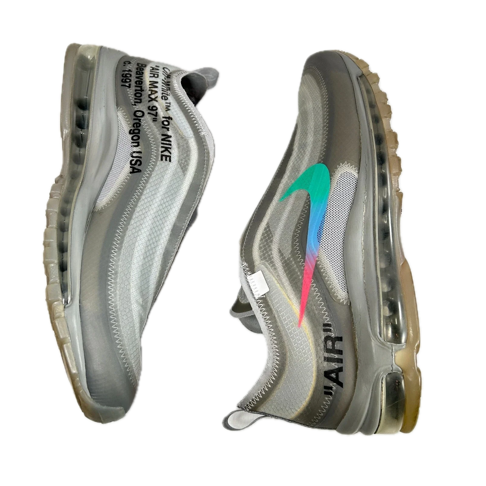 AJ4585 101 Nike Air Max 97 Off-White Menta [USED] - 10 M (Used) - Image 5
