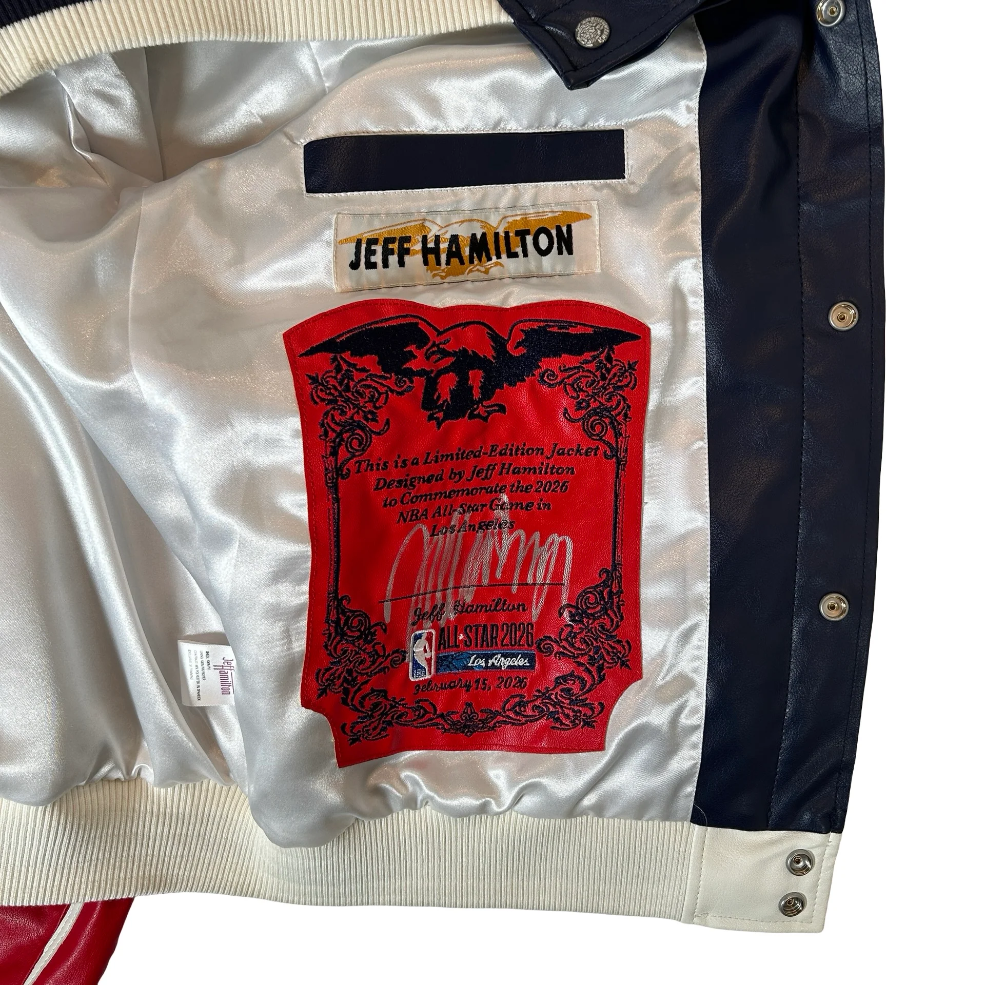 All-Star 2026 Jeff Hamilton Varsity Jacket [USED] - L (Used) - Image 9