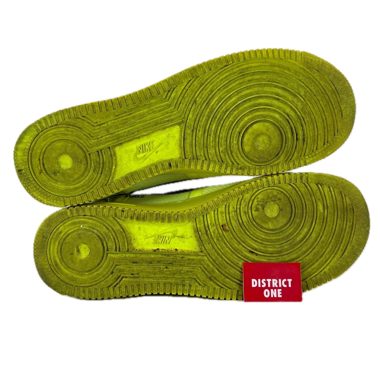 AO4606 700 Nike Air Force 1 Low Off-White Volt [USED] - 10.5 M (Used) (Replace Box) - Image 6