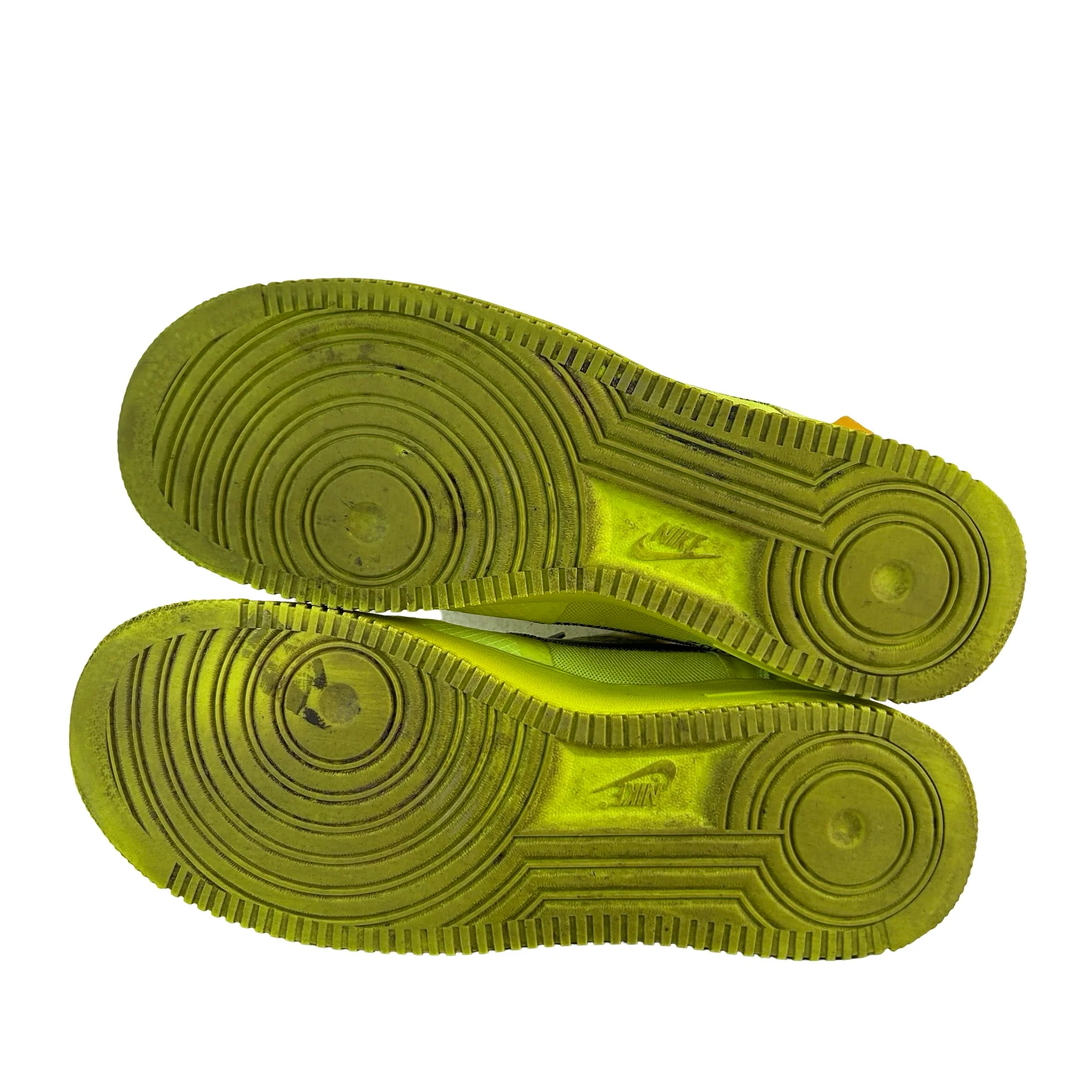 AO4606 700 Nike Air Force 1 Low Off-White Volt [USED] - 10 M (Used) - Image 6