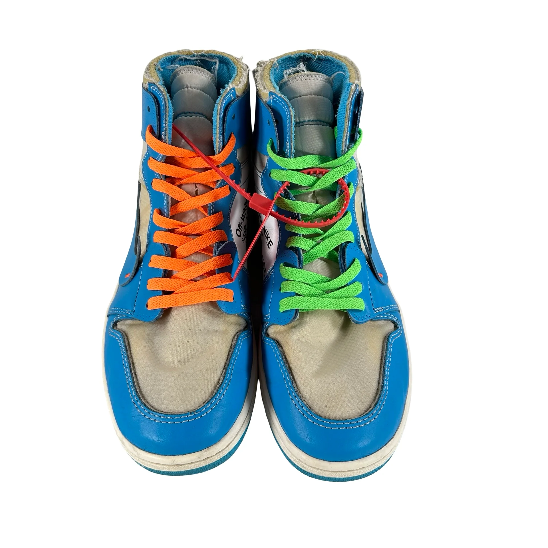 AQ0818 148 Jordan 1 Retro High Off-White UNC [USED] - 11.5 M (Used) (No Box) - Image 2