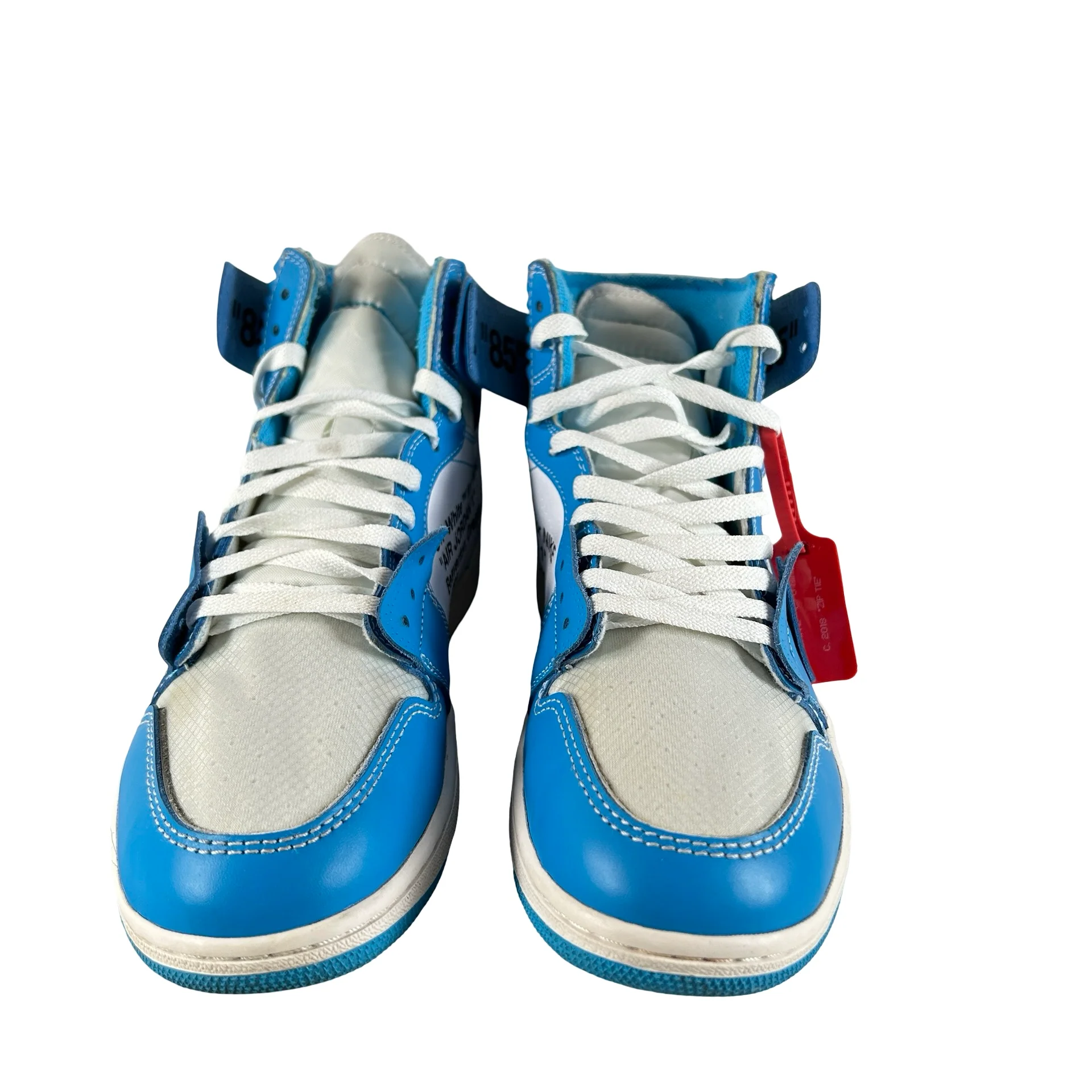 AQ0818 148 Jordan 1 Retro High Off-White UNC [USED] - 11 M (Used2) - Image 2