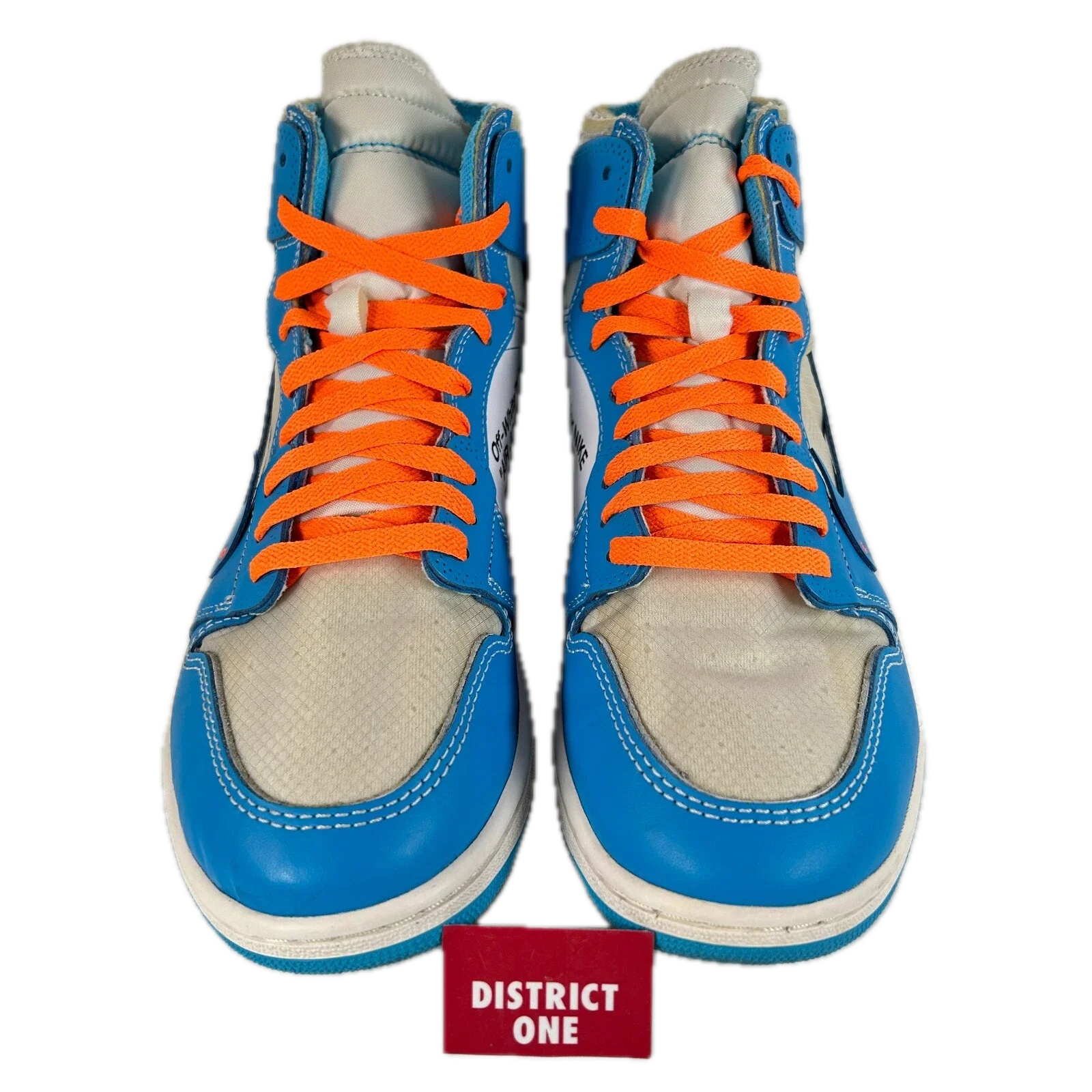 AQ0818 148 Jordan 1 Retro High Off-White UNC [USED] - 11 M (Used3) - Image 2