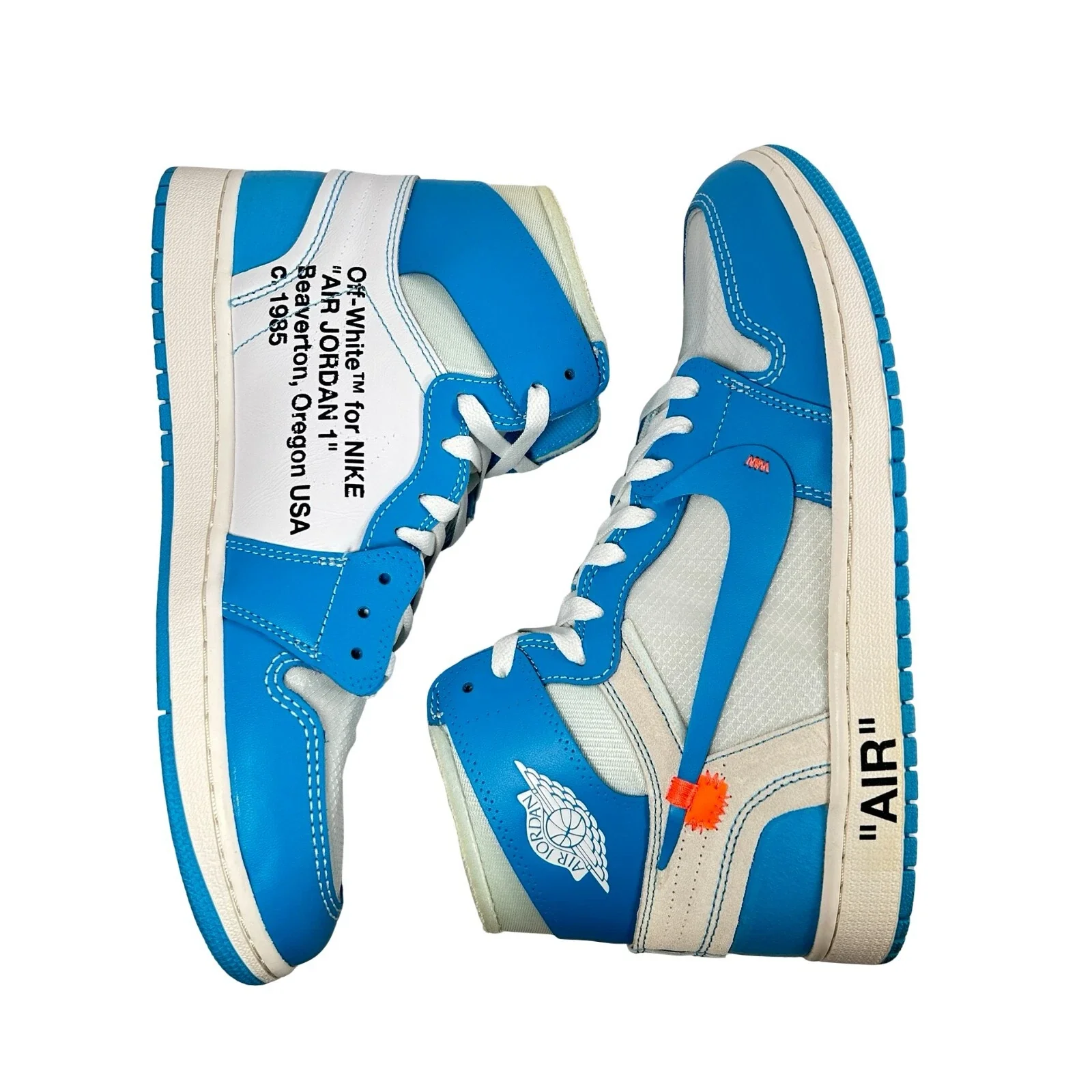 AQ0818 148 Jordan 1 Retro High Off-White UNC [USED] - 11 M (VNDS) - Image 5