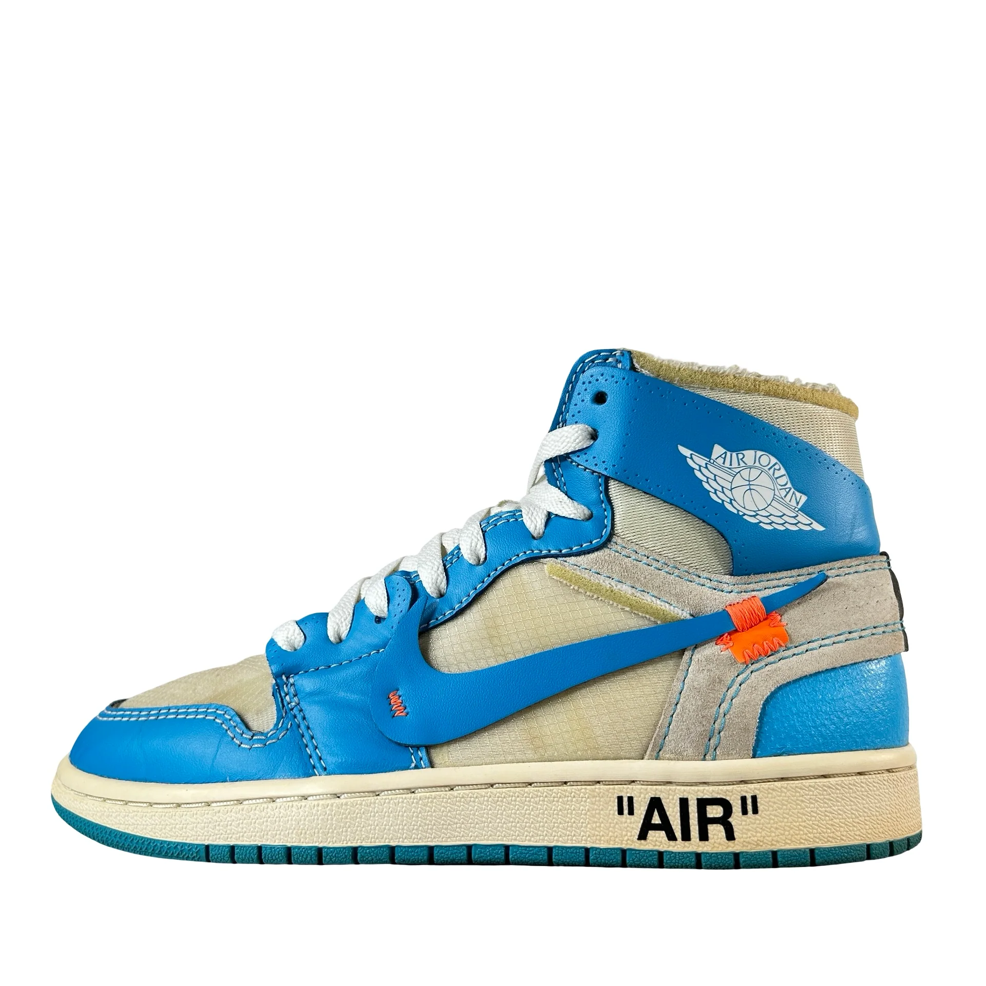 AQ0818 148 Jordan 1 Retro High Off-White UNC [USED] - 6.5 M (Used2)