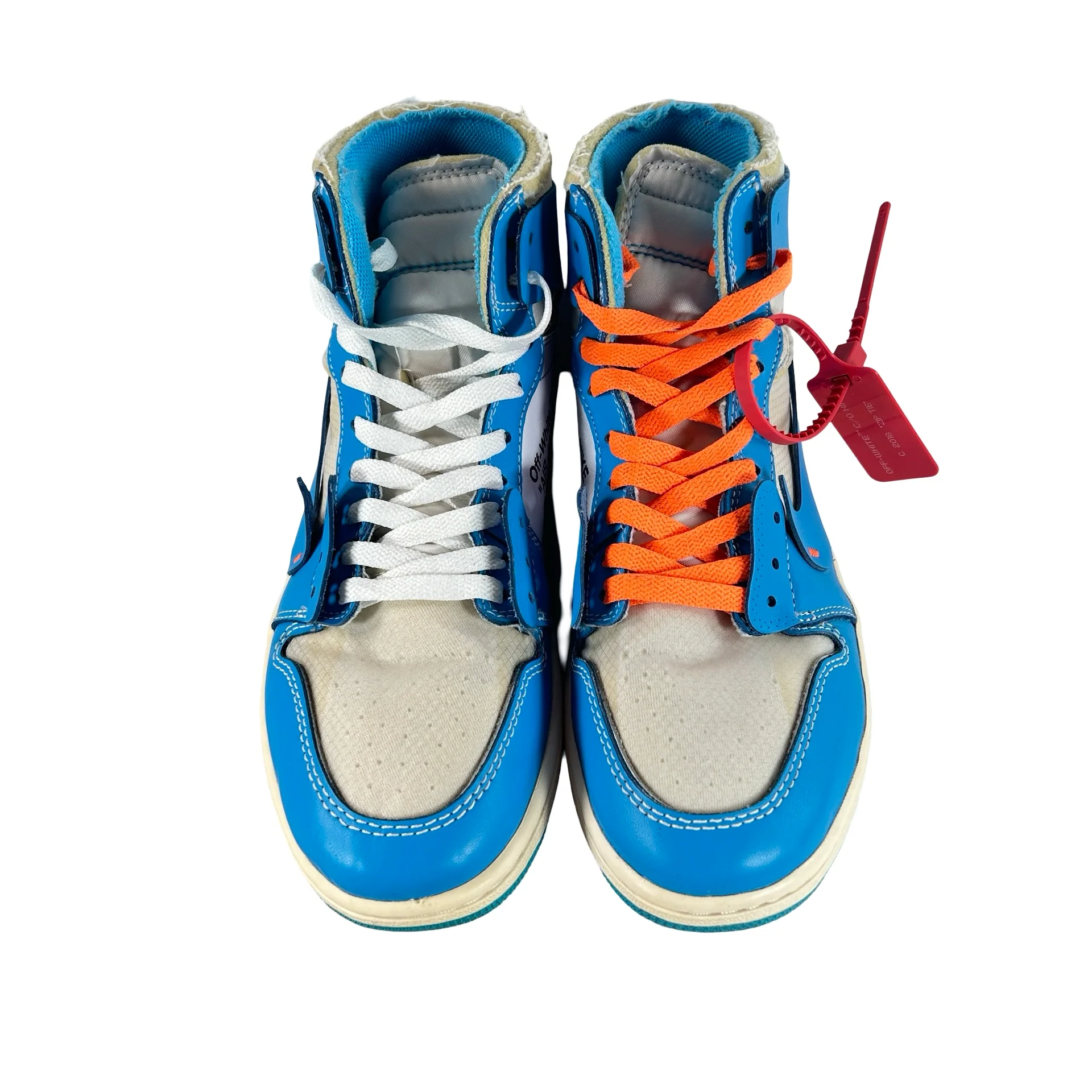 AQ0818 148 Jordan 1 Retro High Off-White UNC [USED] - 8.5 M (Used) - Image 2