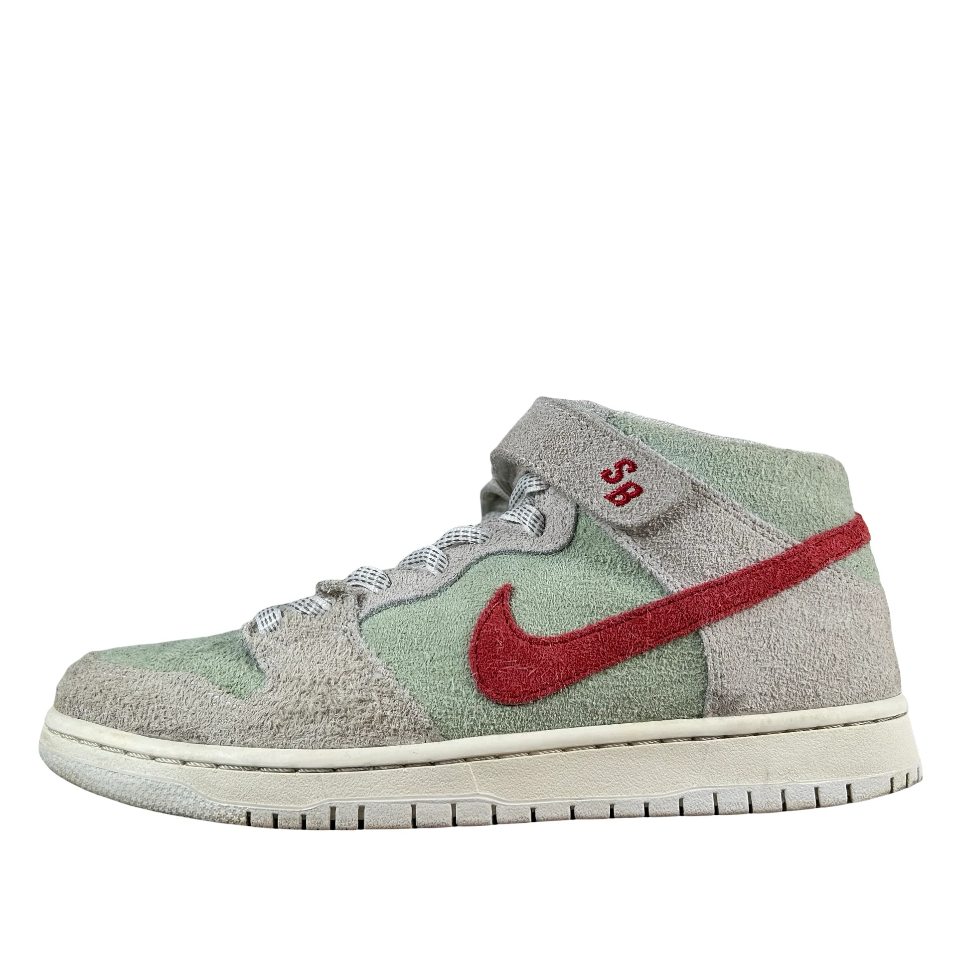 AQ2207 163 Nike SB Dunk Mid White Widow [USED] - 9.5 M (Used) (Replace Box)