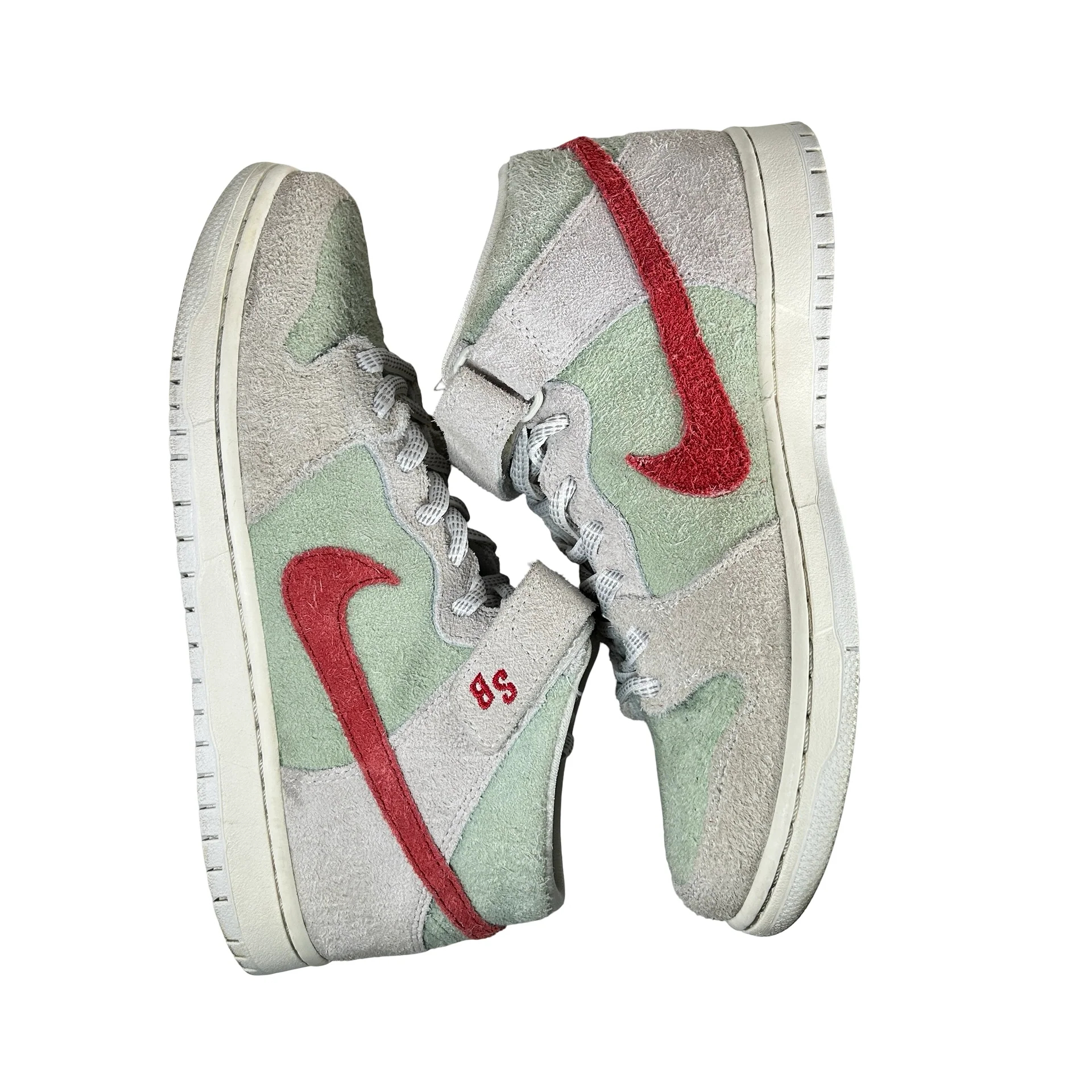 AQ2207 163 Nike SB Dunk Mid White Widow [USED] - 9.5 M (Used) (Replace Box) - Image 4