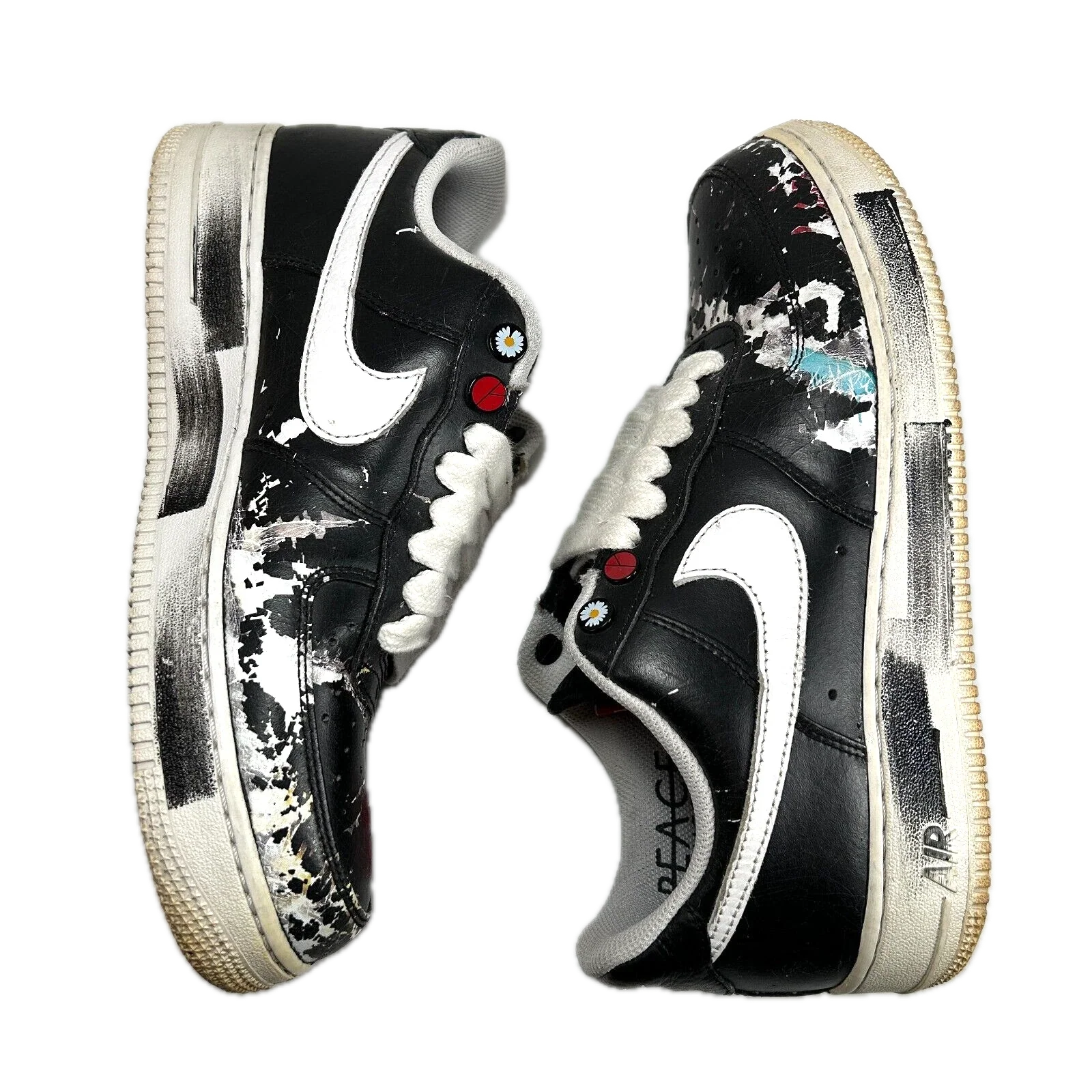AQ3692 001 Nike Air Force 1 Low G-Dragon Peaceminusone Para-Noise [USED] - 9.5 M (Used) - Image 5