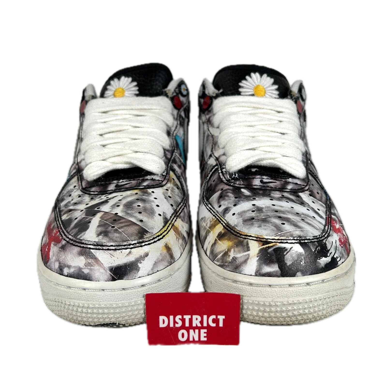 AQ3692 001 Nike Air Force 1 Low G-Dragon Peaceminusone Para-Noise [USED] - 9.5 M (Used2) - Image 2