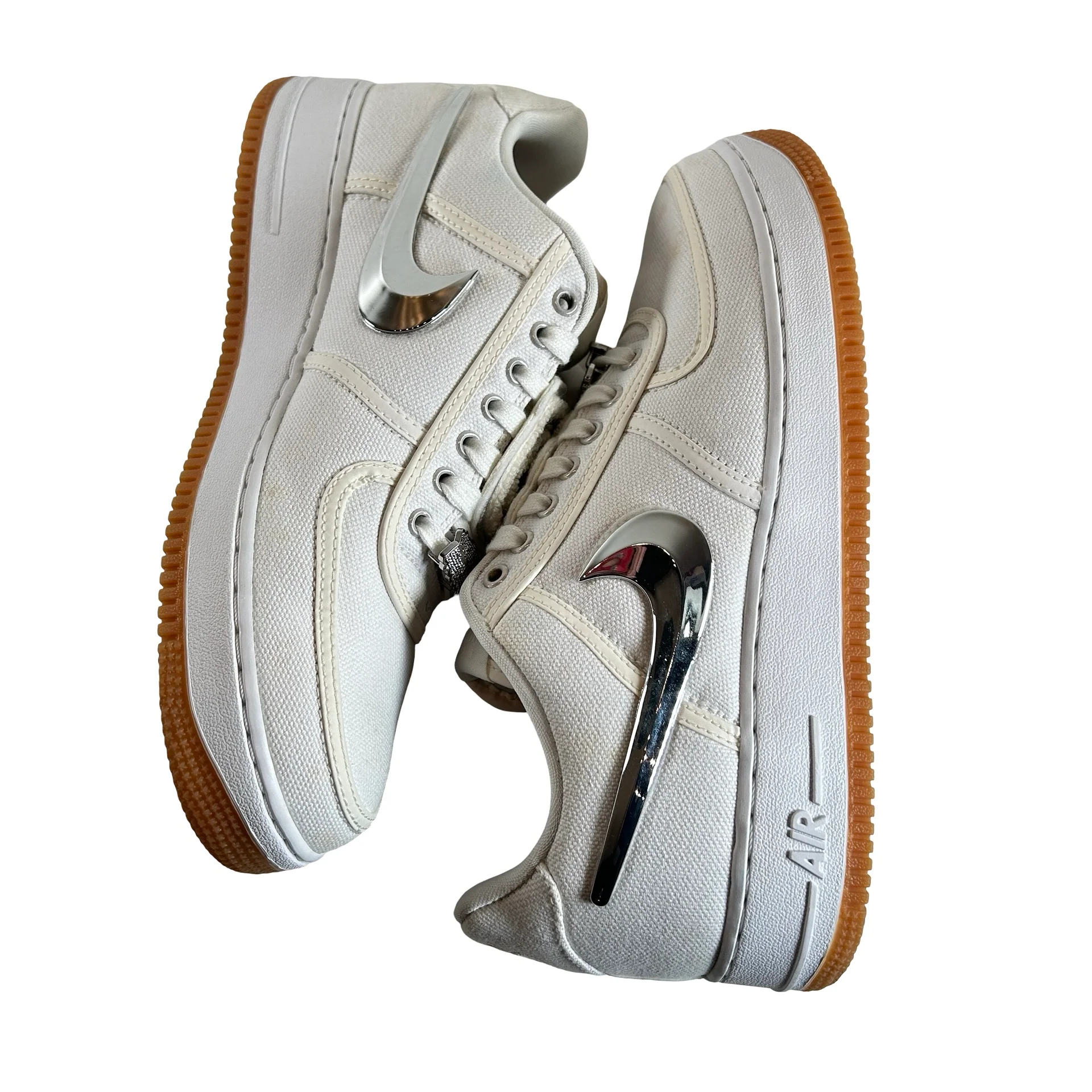 AQ4211 100 Nike Air Force 1 Low Travis Scott (AF100) [USED] - 9.5 M (Used) - Image 5