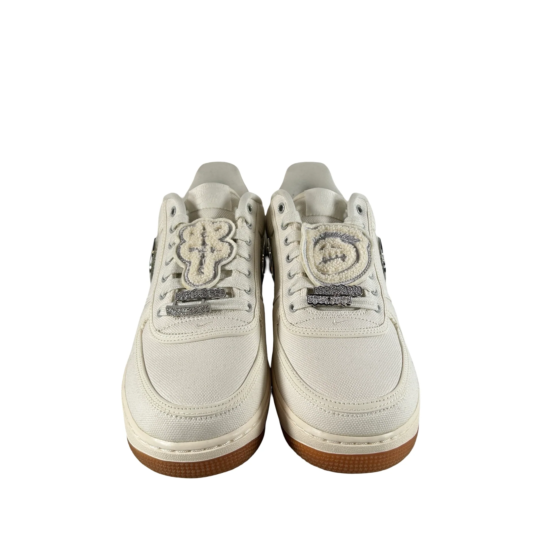 AQ4211 101 Nike Air Force 1 Low Travis Scott Sail [USED] - 10 M (VNDS) - Image 2