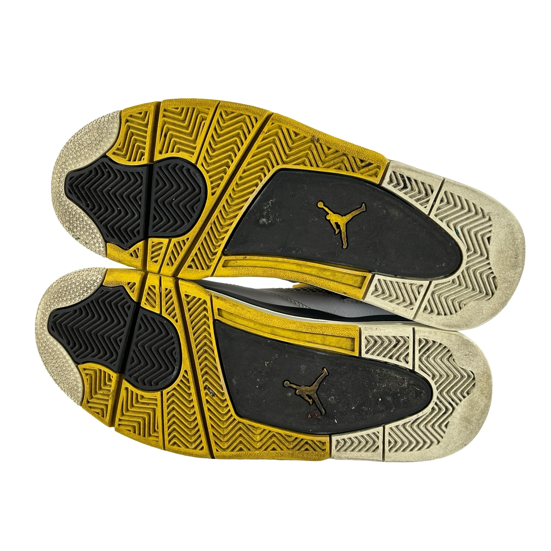 AQ9129 101 Jordan 4 Retro Vivid Sulfur (Women's) [USED] - 10.5 W (Used2) - Image 6