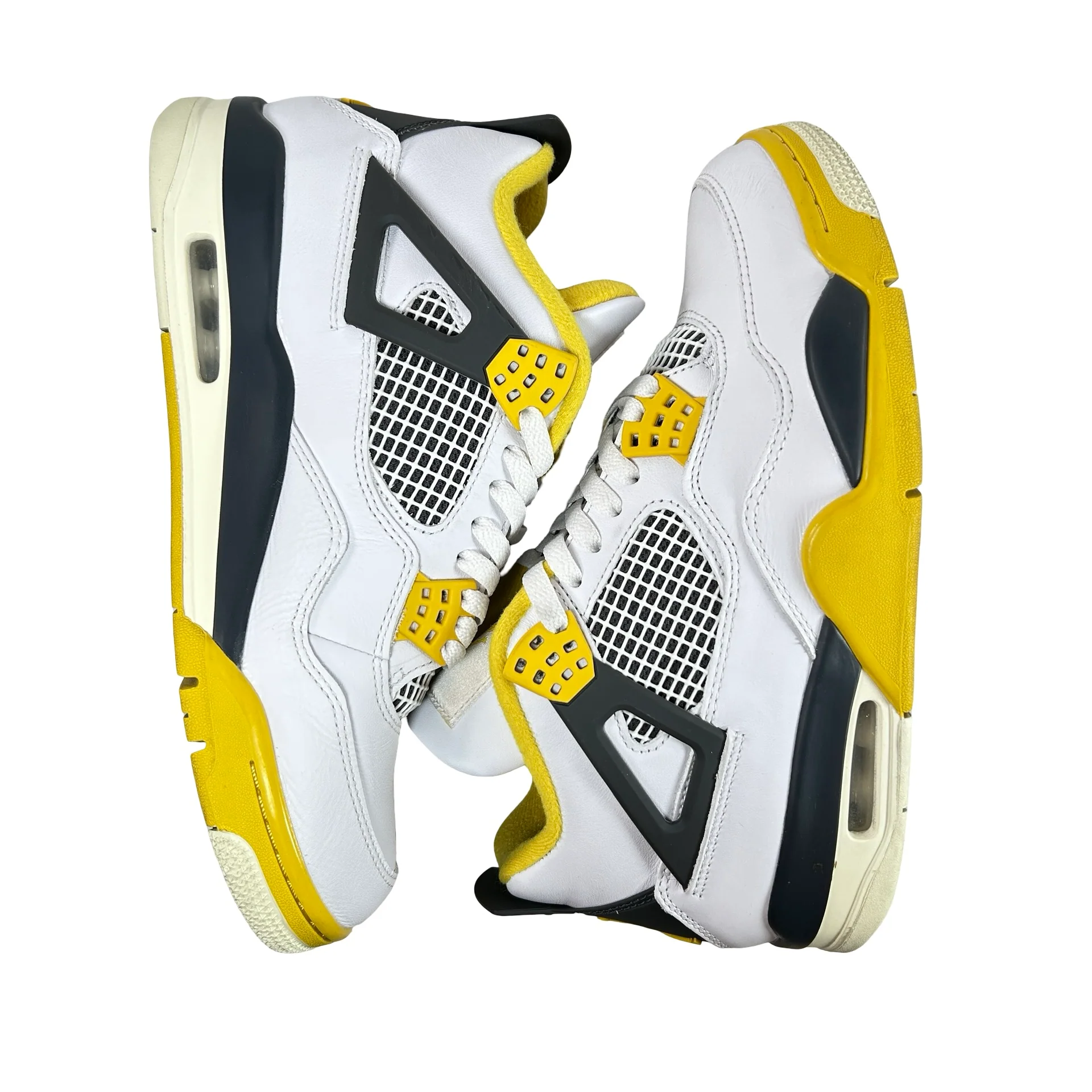 AQ9129 101 Jordan 4 Retro Vivid Sulfur (Women's) [USED] - 10 W (Used2) - Image 5