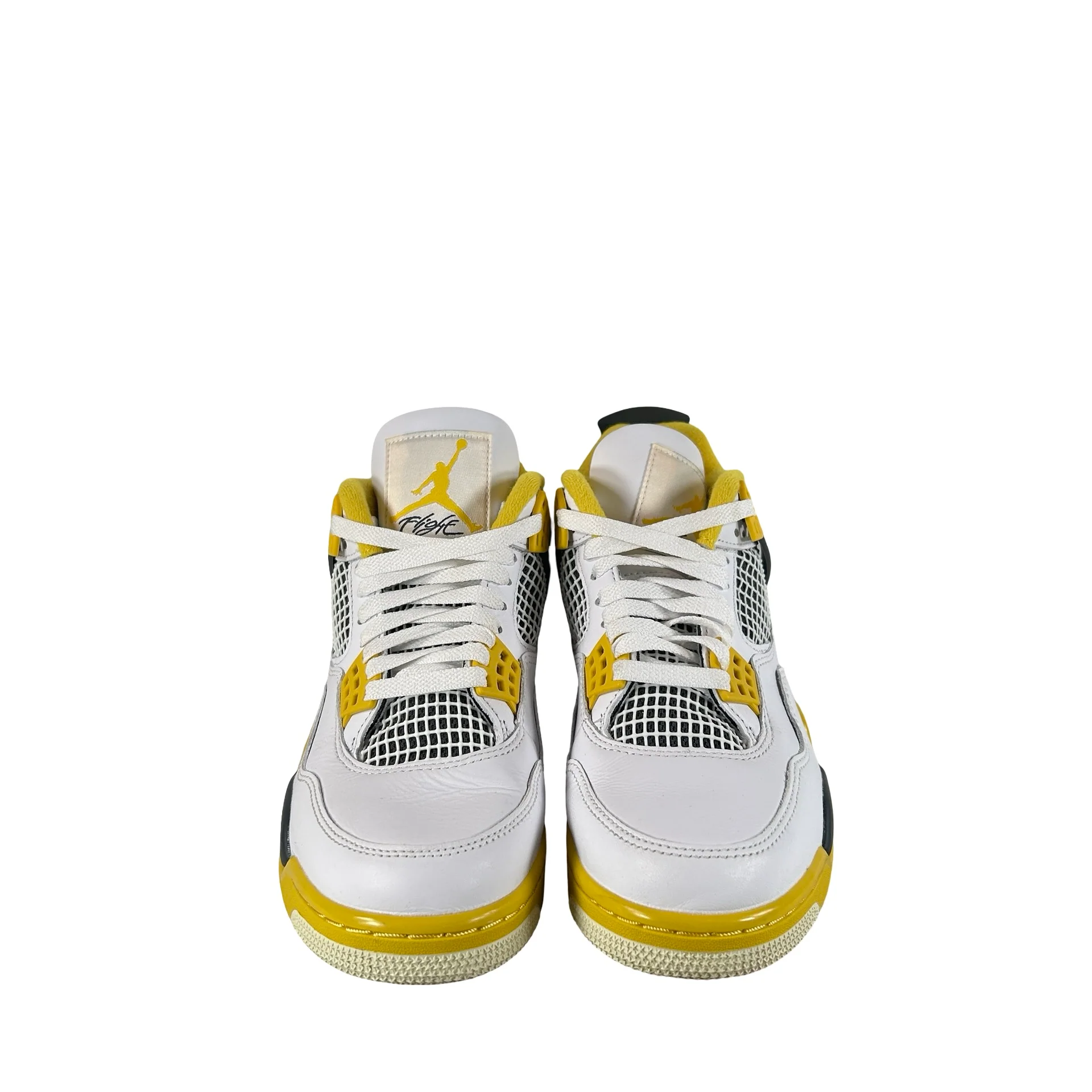 AQ9129 101 Jordan 4 Retro Vivid Sulfur (Women's) [USED] - 9 W (Used) - Image 2