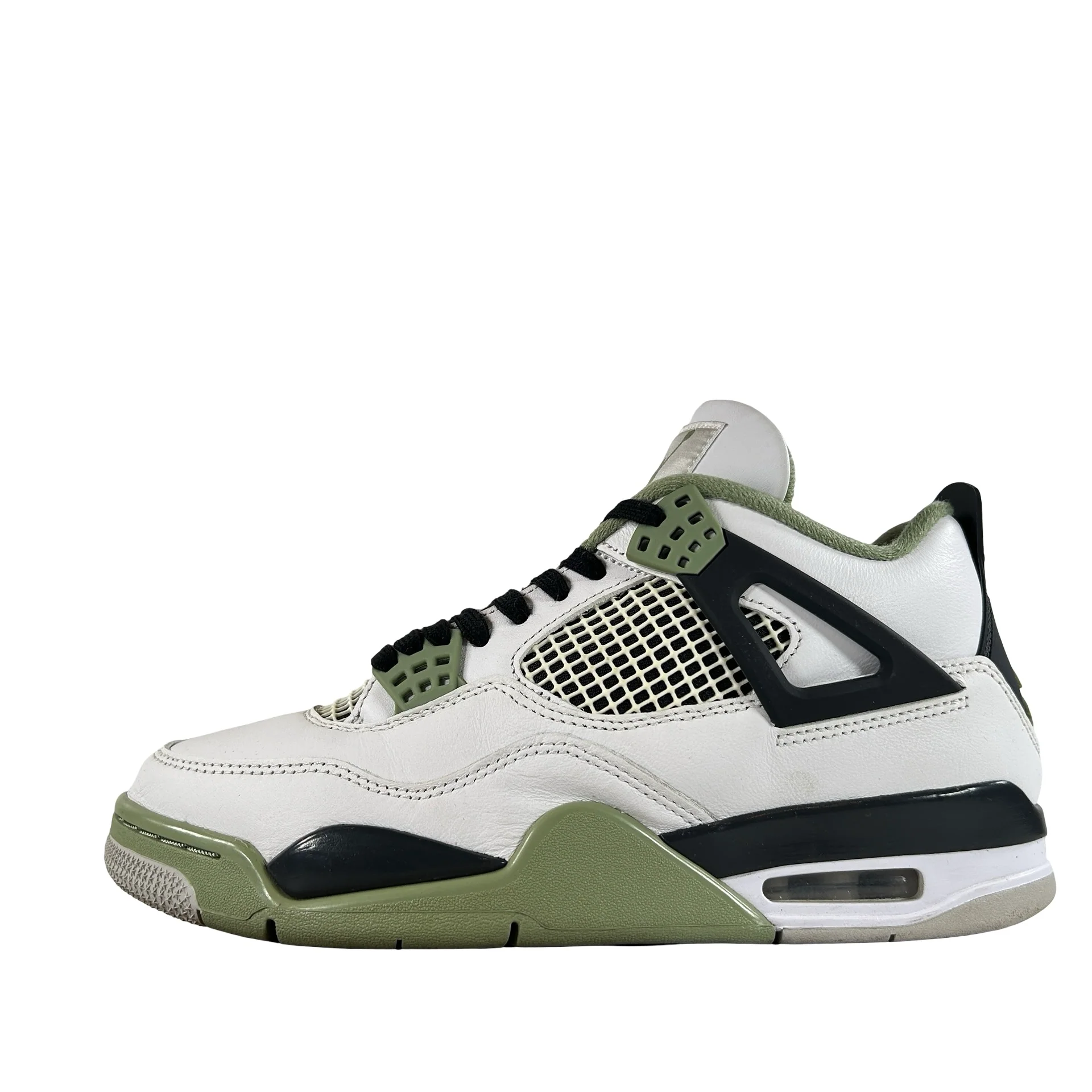 AQ9129 103 Jordan 4 Retro Seafoam (W) [USED] - 10 W (Used)