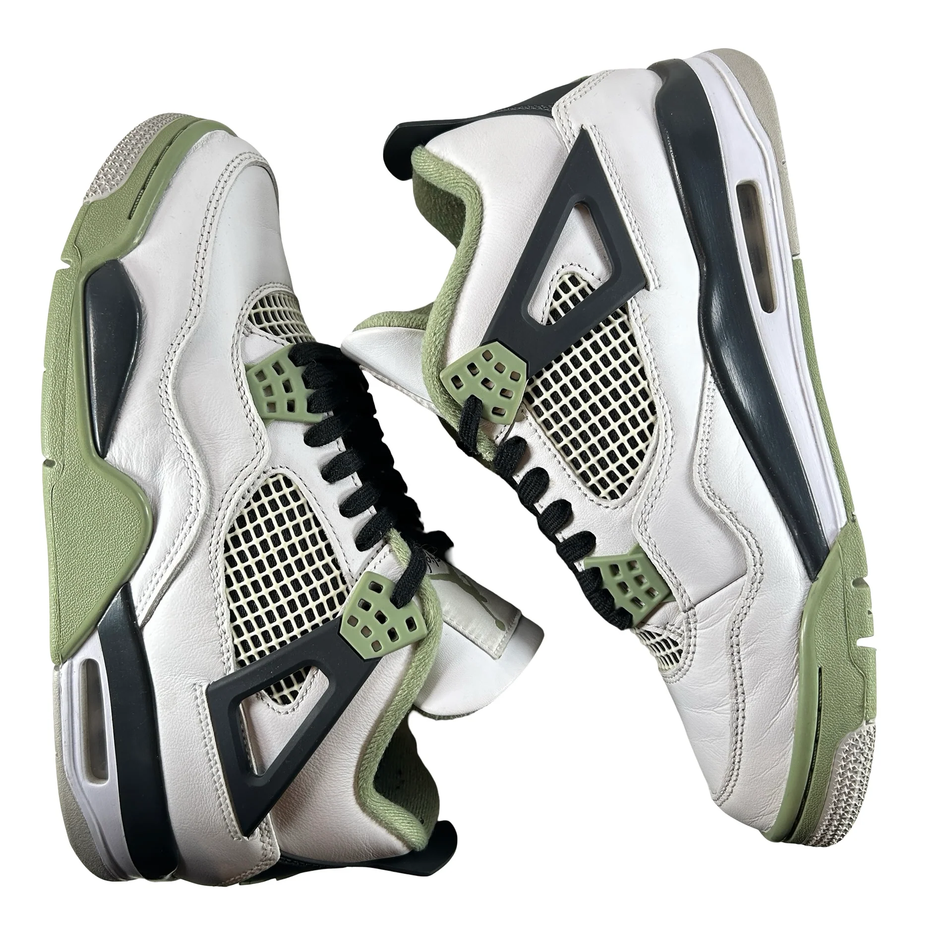 AQ9129 103 Jordan 4 Retro Seafoam (W) [USED] - 10 W (Used) - Image 5