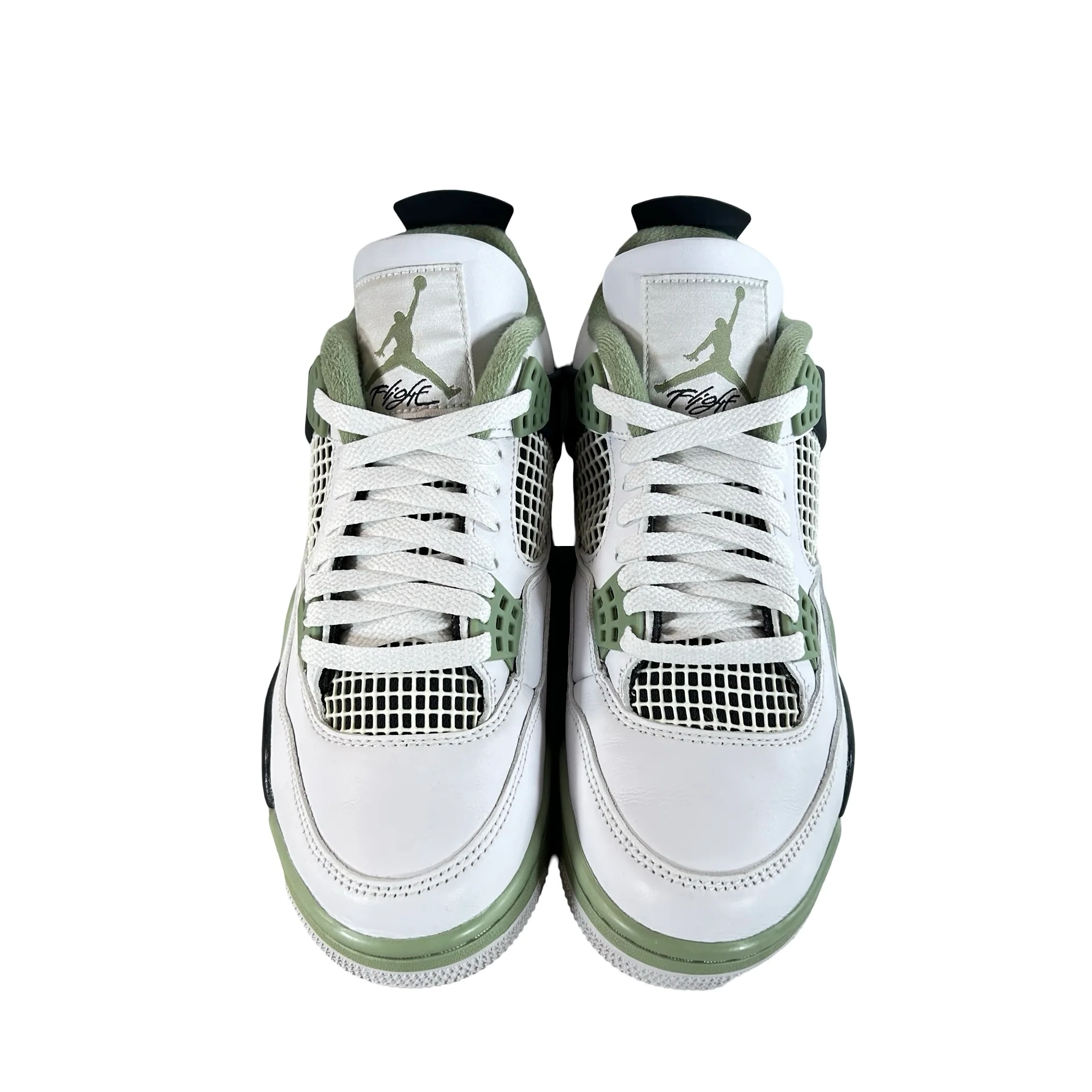 AQ9129 103 Jordan 4 Retro Seafoam (W) [USED] - 8.5 W (Used4) - Image 2