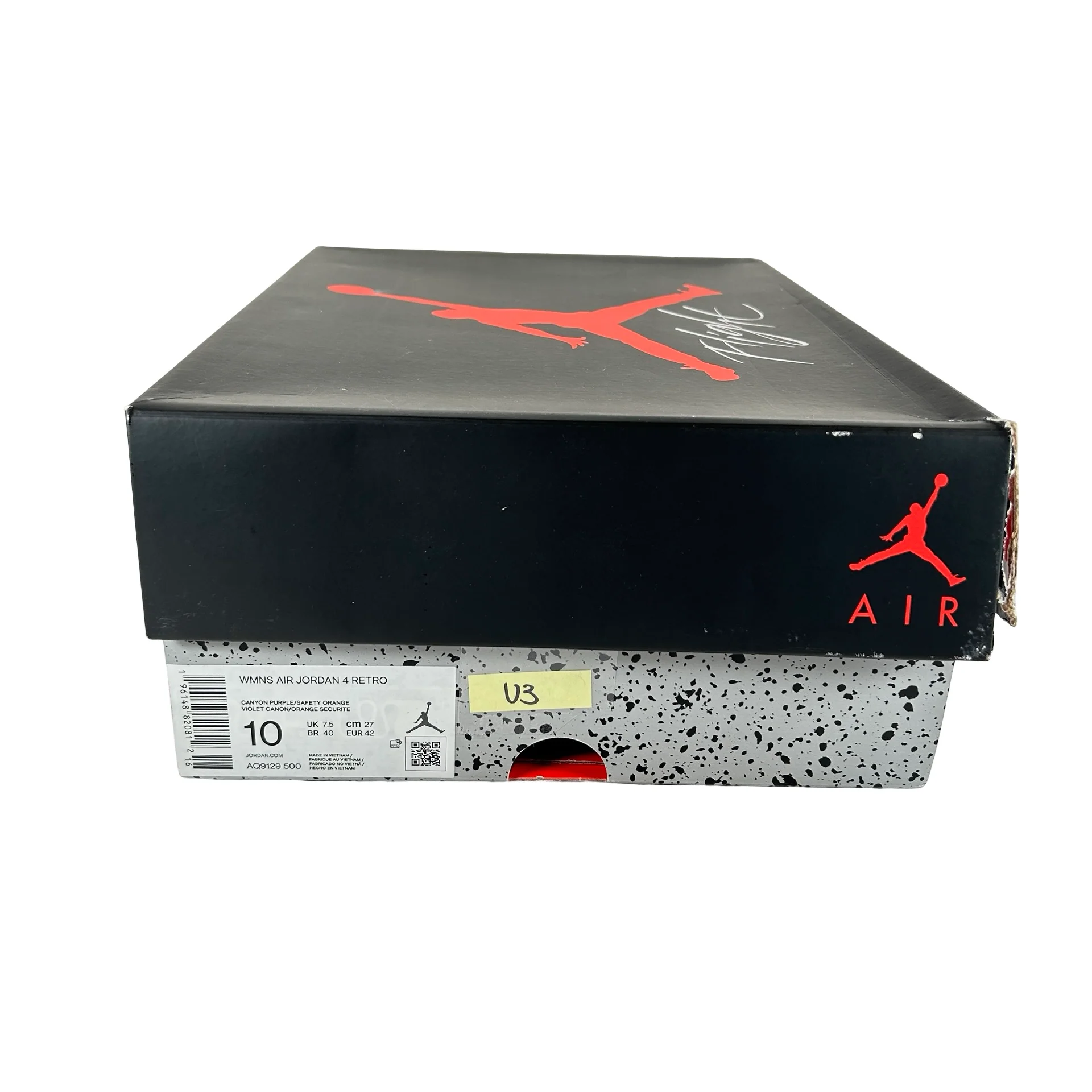 AQ9129 500 Jordan 4 Retro Canyon Purple [USED] - 10 W (Used3) - Image 7