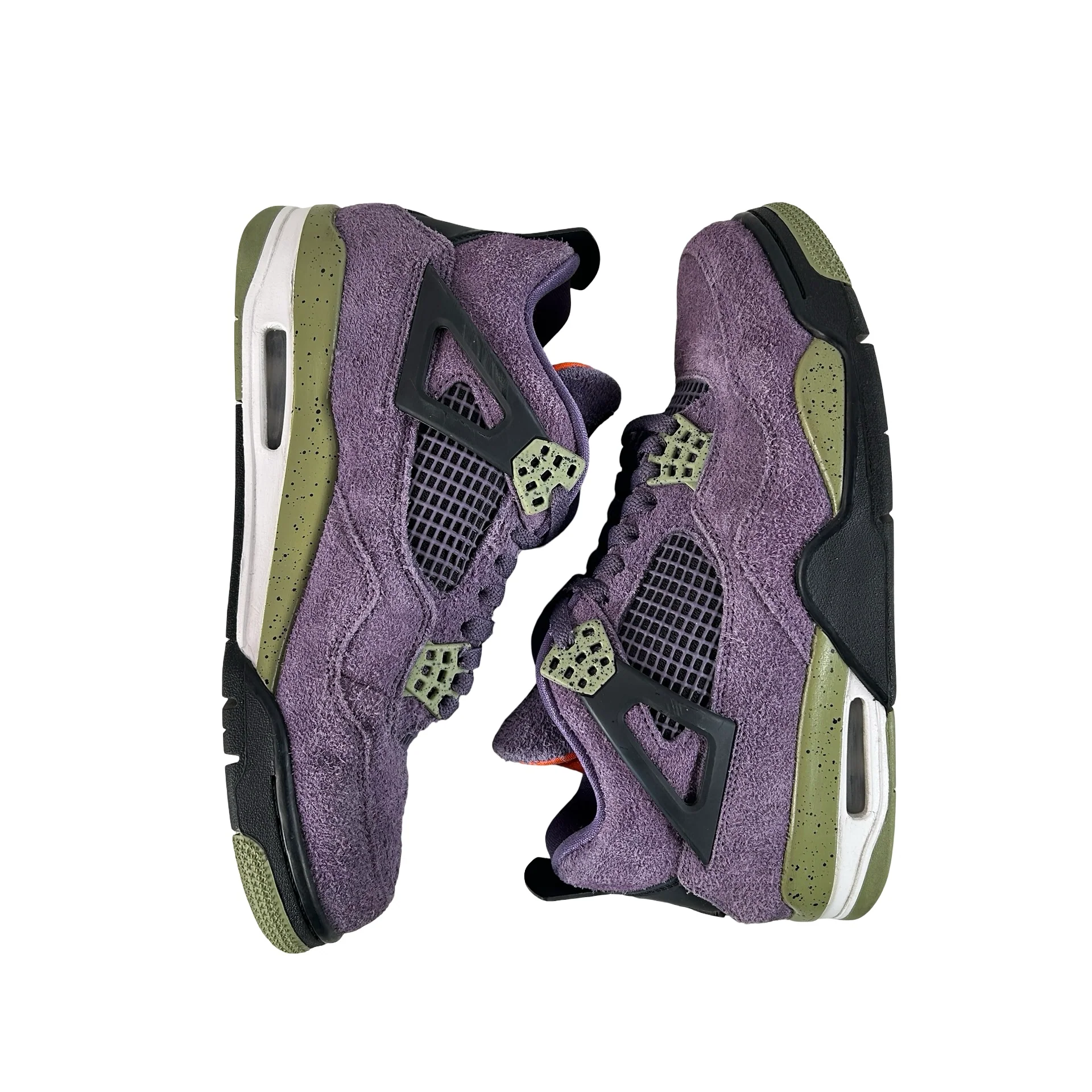 AQ9129 500 Jordan 4 Retro Canyon Purple [USED] - 10 W (Used4) - Image 5
