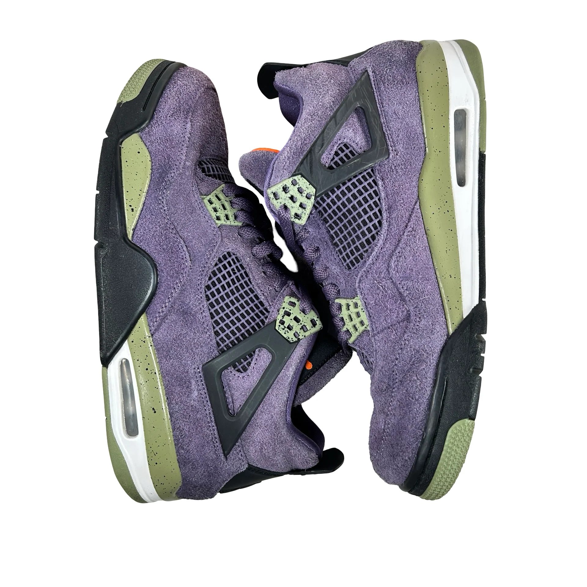 AQ9129 500 Jordan 4 Retro Canyon Purple [USED] - 11.5 W (Used) (No Box) - Image 4