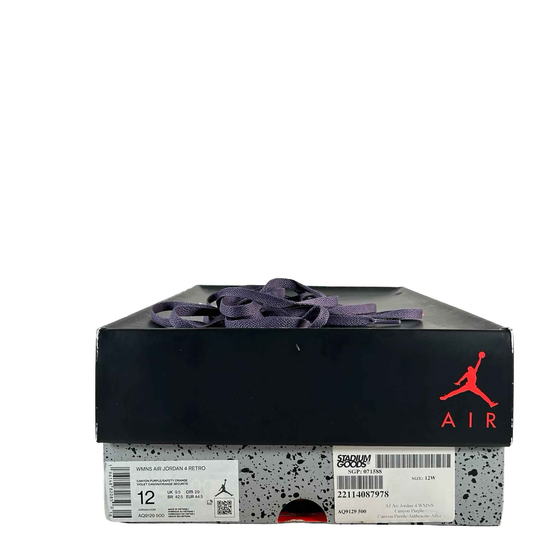 AQ9129 500 Jordan 4 Retro Canyon Purple [USED] - 12 W (Used3) - Image 7