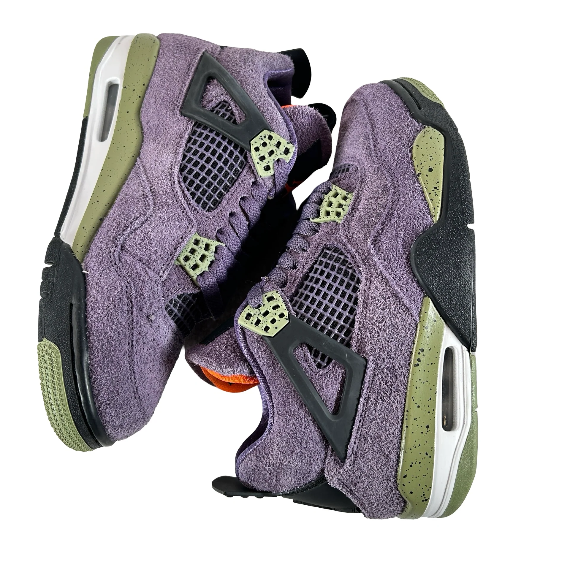 AQ9129 500 Jordan 4 Retro Canyon Purple [USED] - 6.5 W (Used) (No Box) - Image 5