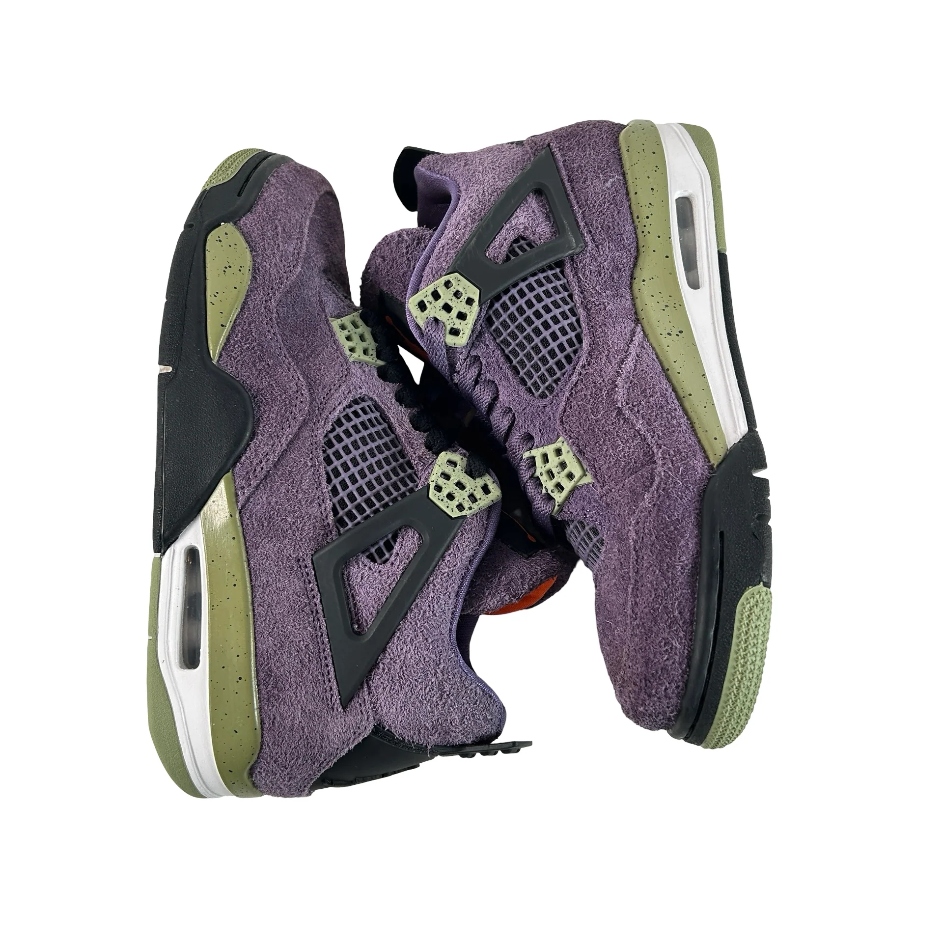 AQ9129 500 Jordan 4 Retro Canyon Purple [USED] - 7.5 W (Used2) - Image 4