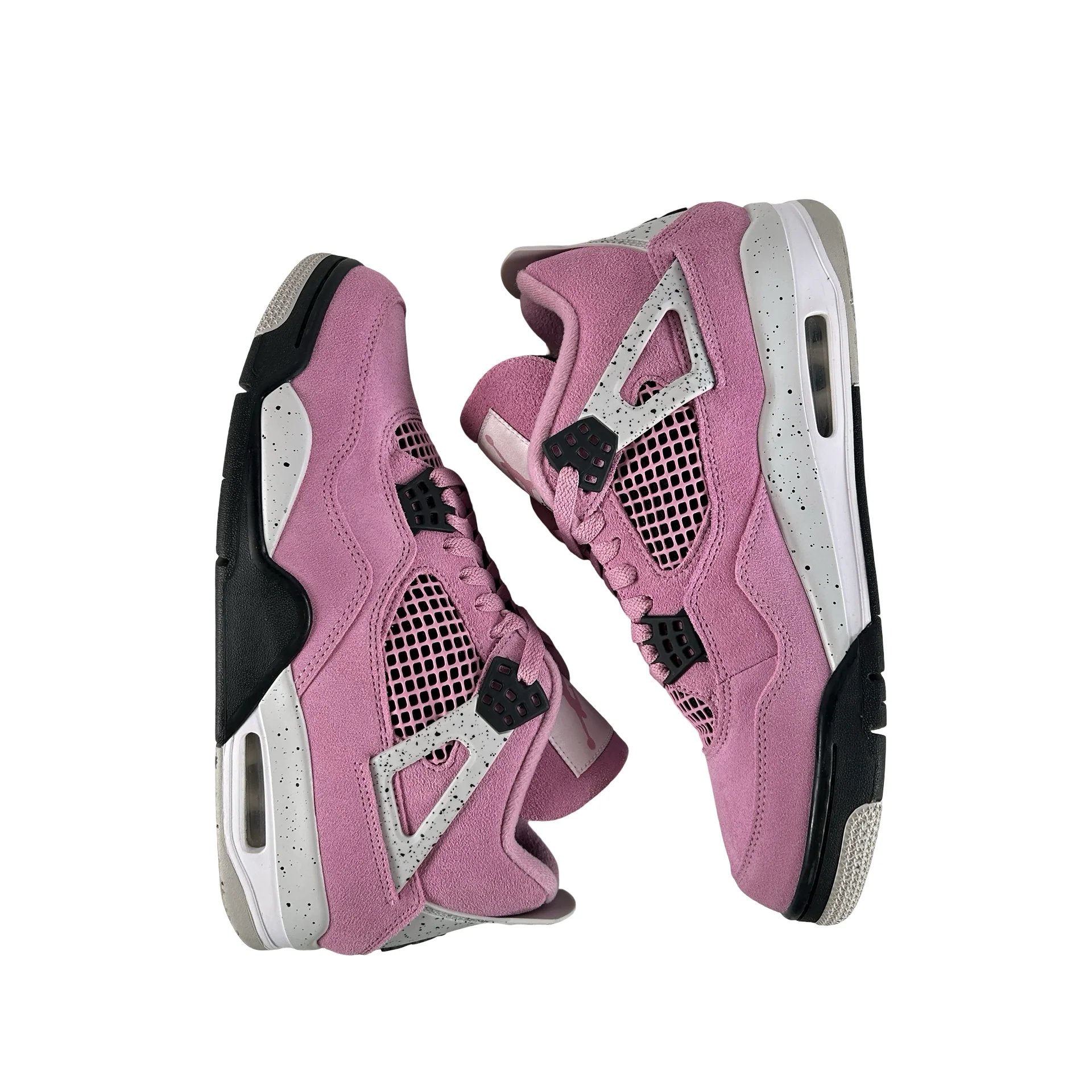 AQ9129 501 Jordan 4 Retro Orchid (Women's) [USED] - 12 W (Used2) - Image 4