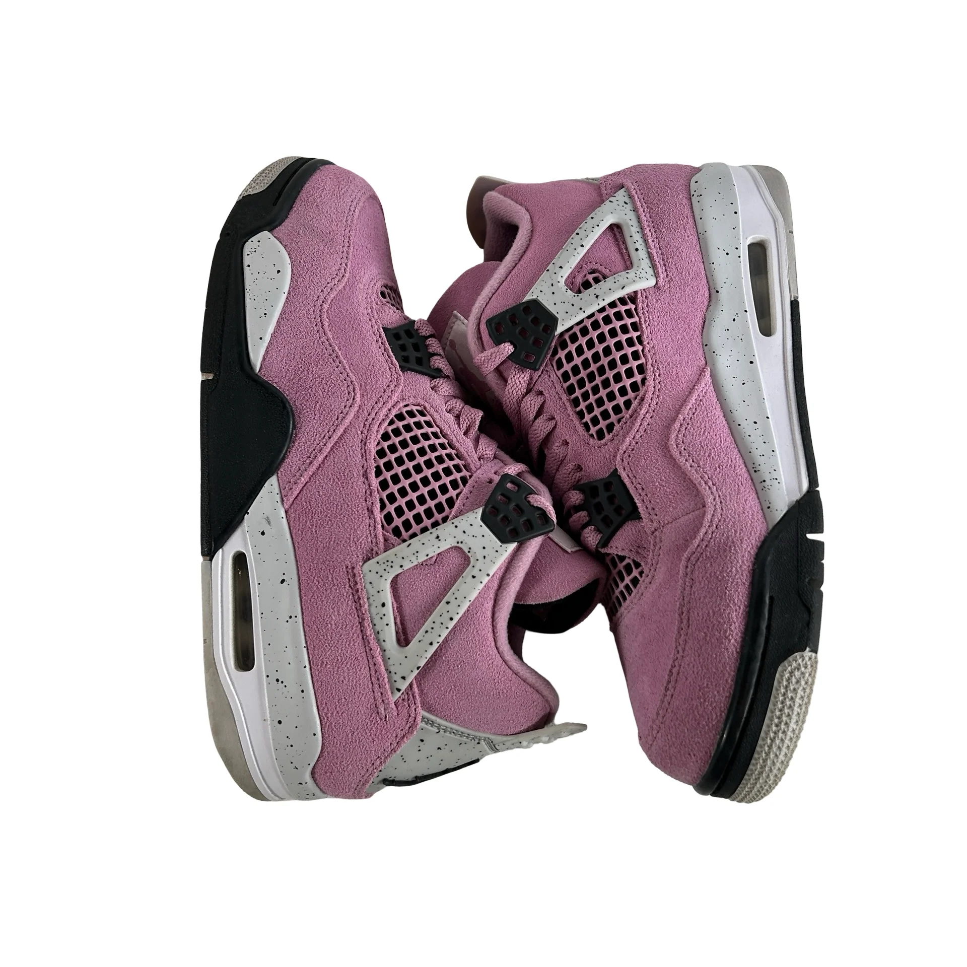 AQ9129 501 Jordan 4 Retro Orchid (Women's) [USED] - 8 W (Used) - Image 4