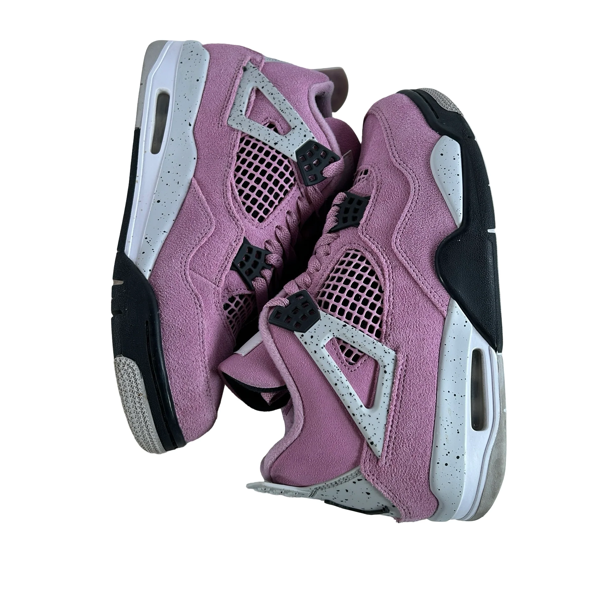 AQ9129 501 Jordan 4 Retro Orchid (Women's) [USED] - 8 W (Used) - Image 5