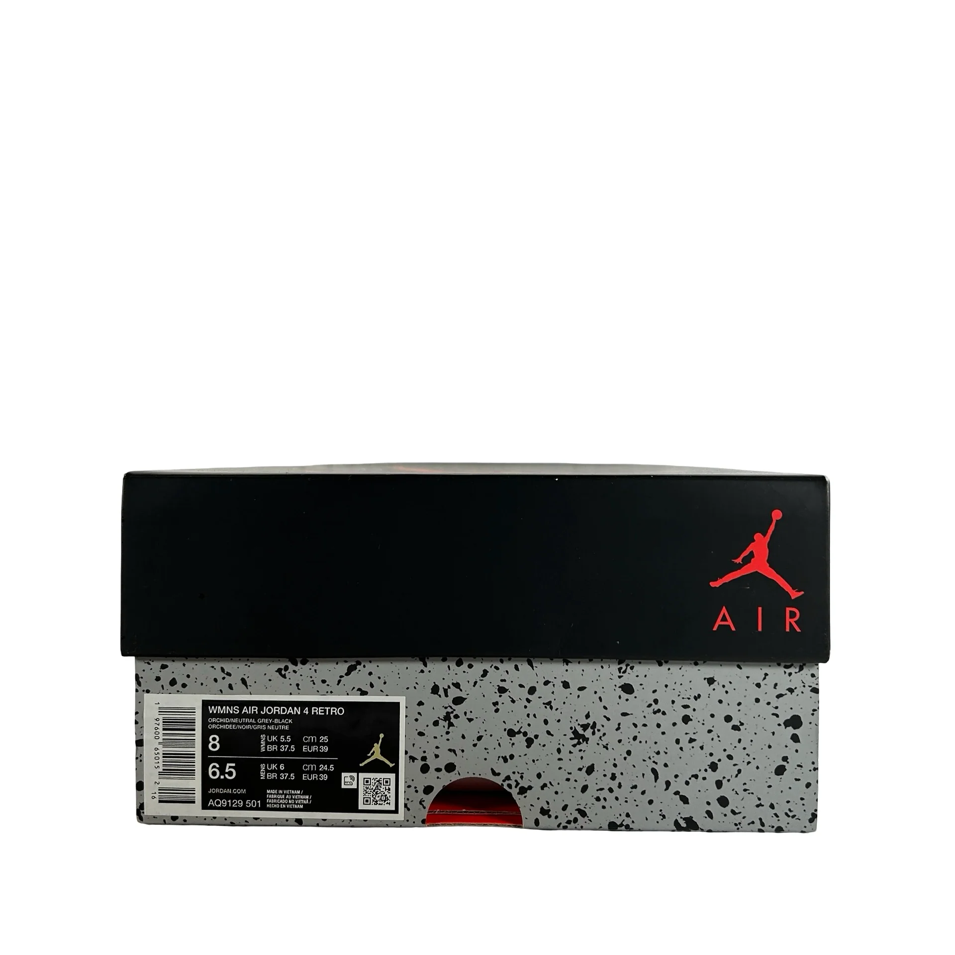 AQ9129 501 Jordan 4 Retro Orchid (Women's) [USED] - 8 W (Used) - Image 7