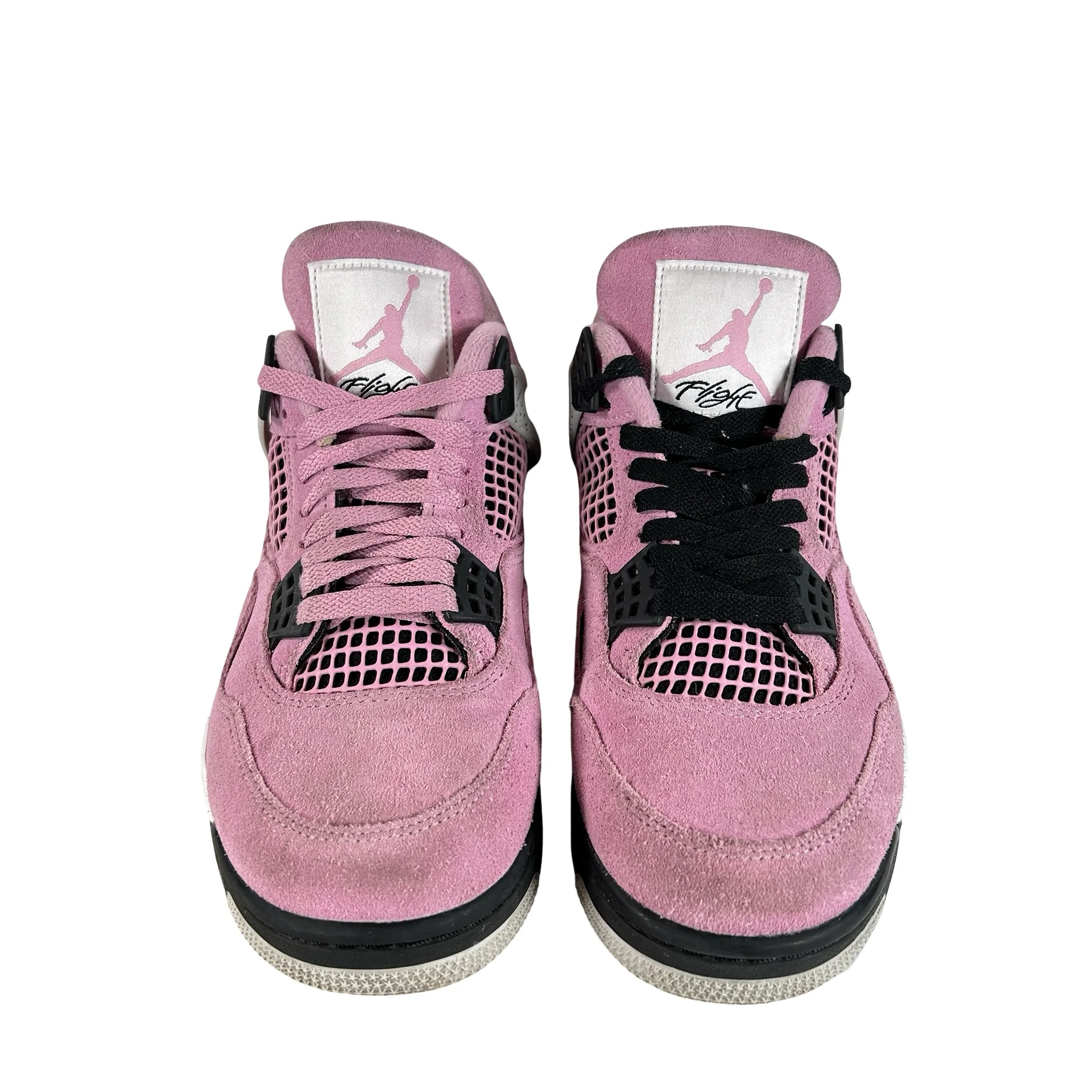 AQ9129 501 Jordan 4 Retro Orchid (Women's) [USED] - 9.5 W (Used) - Image 2