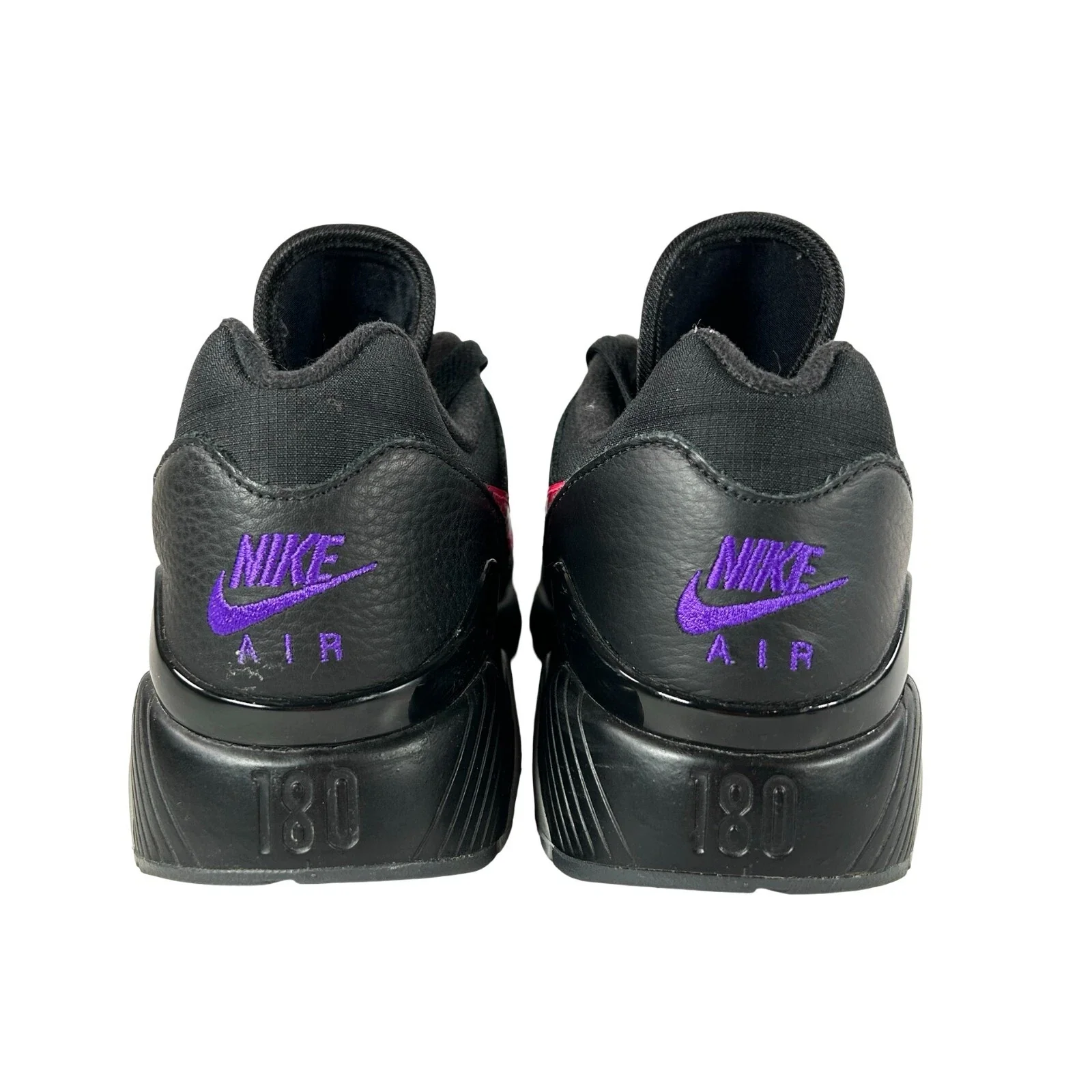 AQ9974 001 Nike Air Max 180 Black Pink Blast [USED] - 9 M (Used) - Image 3