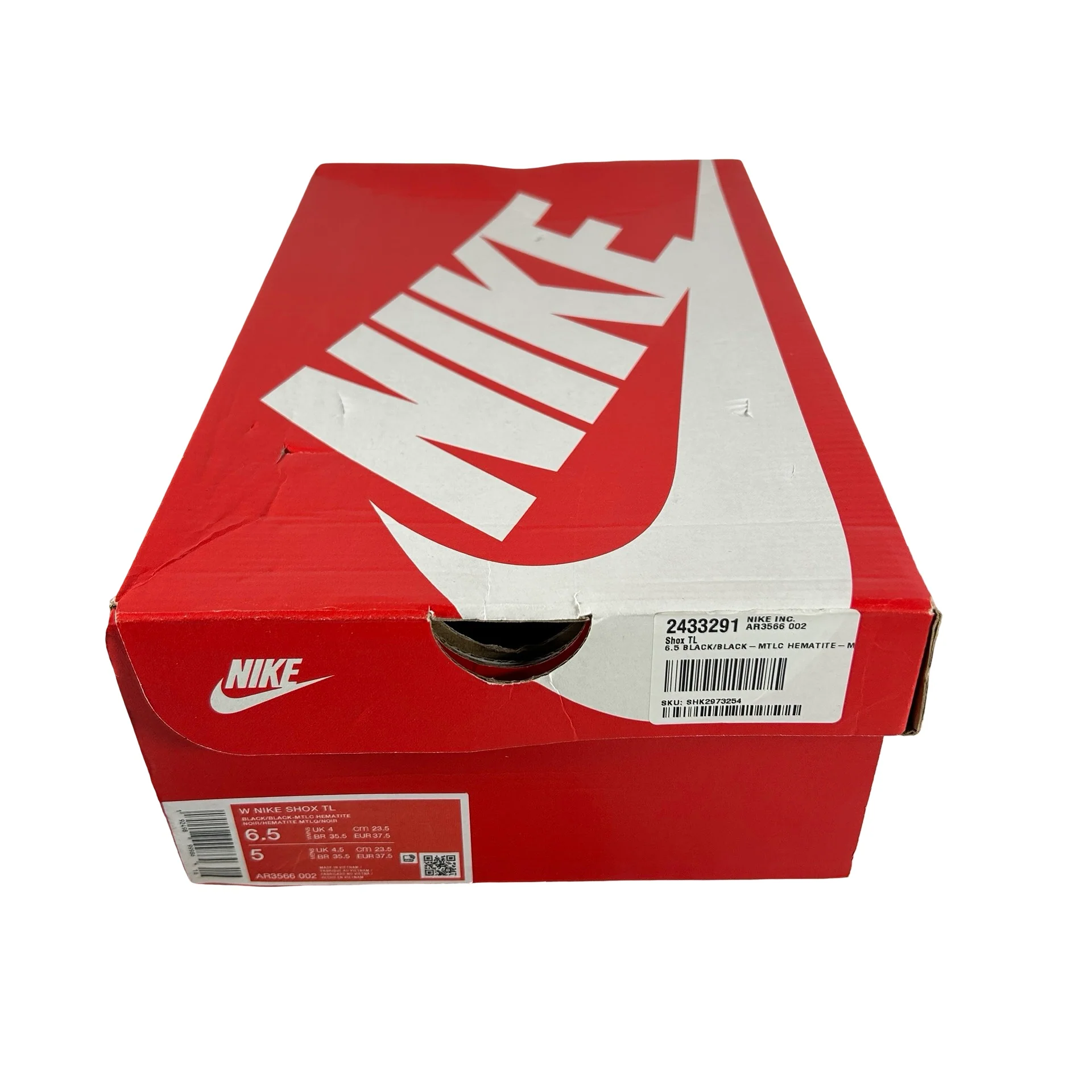 AR3566 002 Nike Shox TL Black Max Orange (Women's) [USED] - 6.5 W (Used) - Image 7