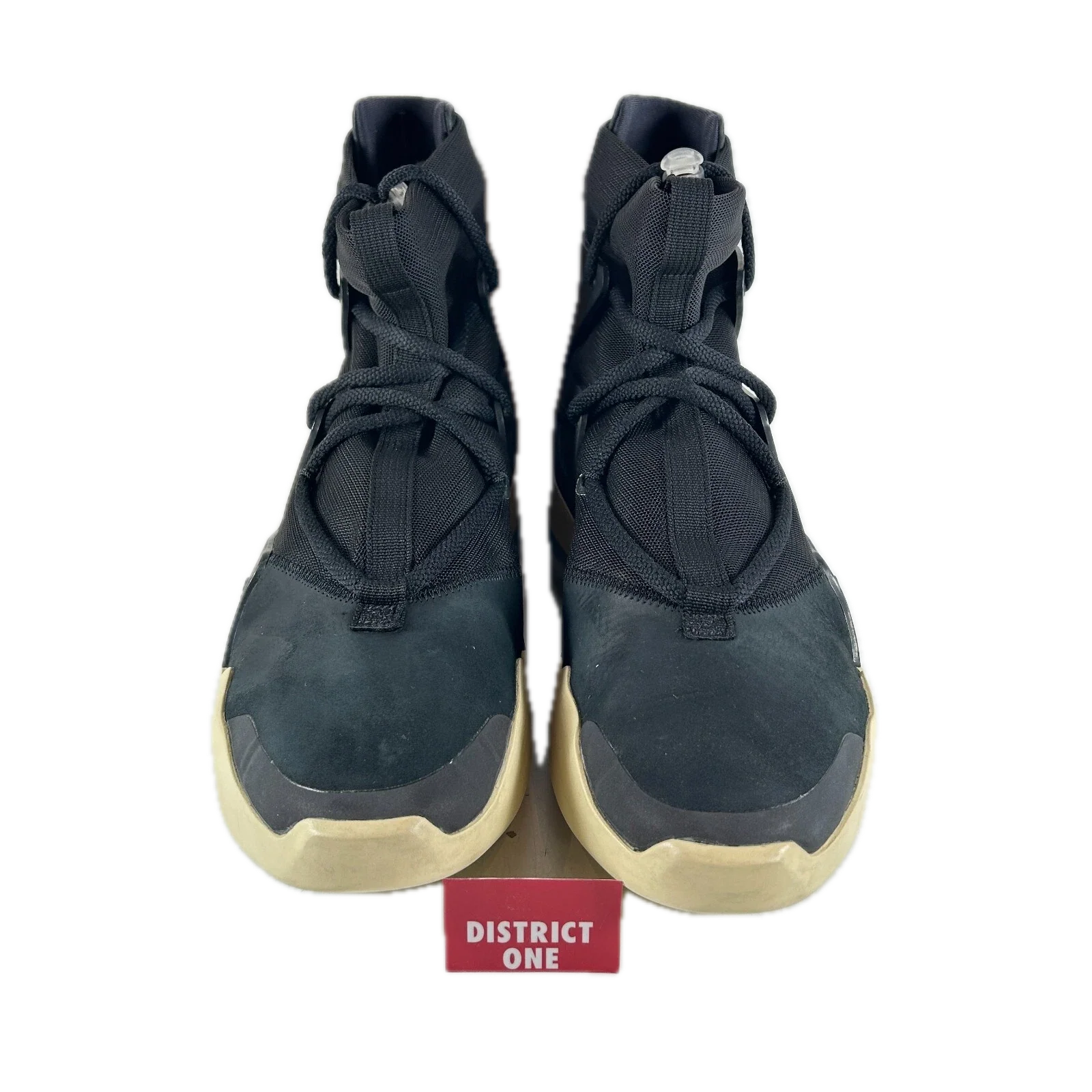 AR4237 001 Nike Air Fear Of God 1 Black [USED] - 10 M (Used) - Image 2